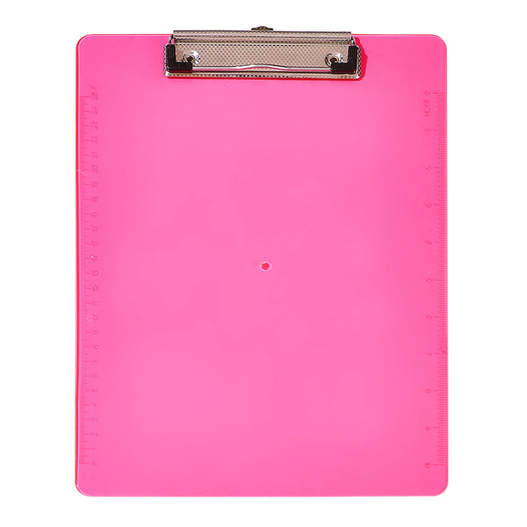 Clear Colored Clipboard With Ruler Measurements