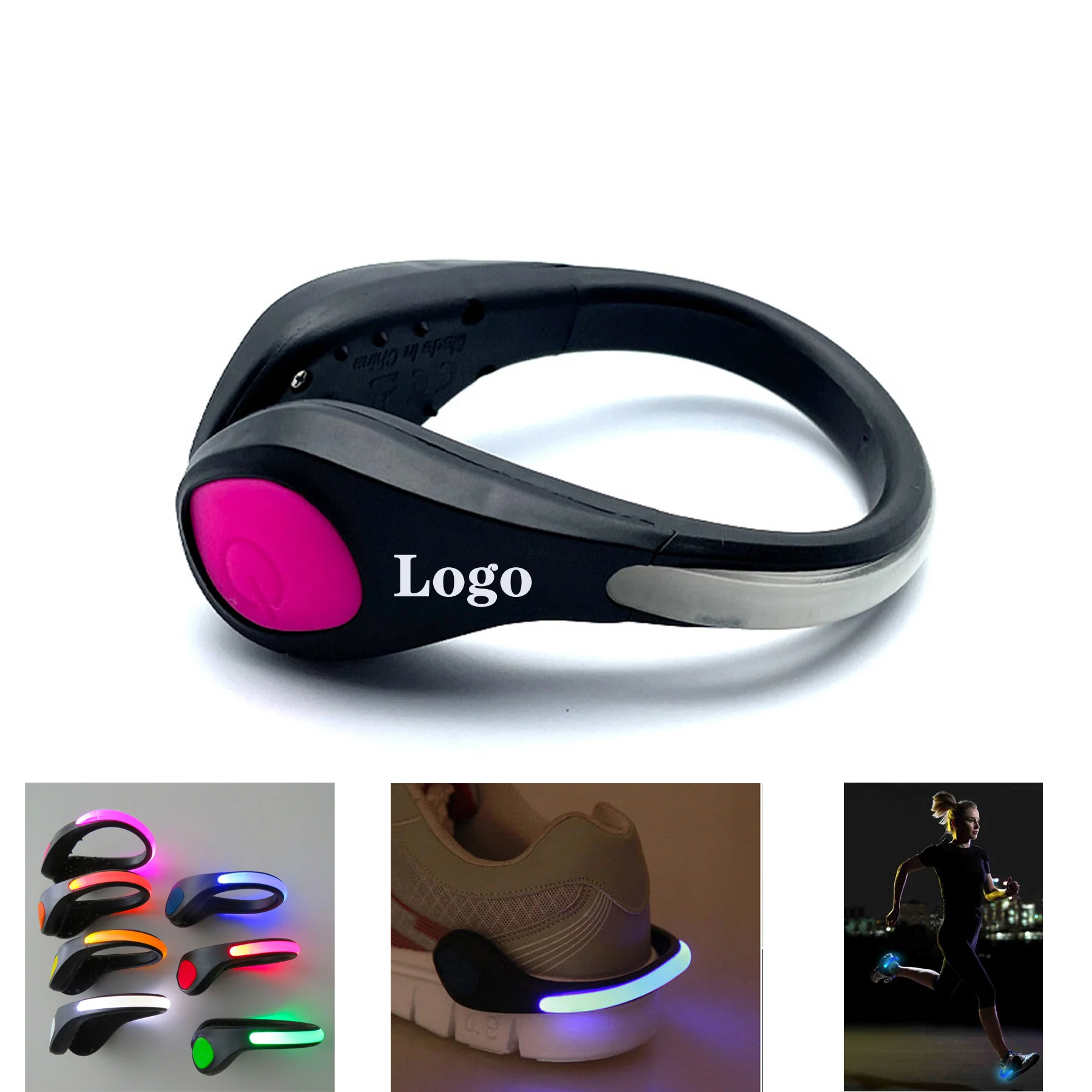 LED Safety Shoe Clip Lights - Night Running Gear