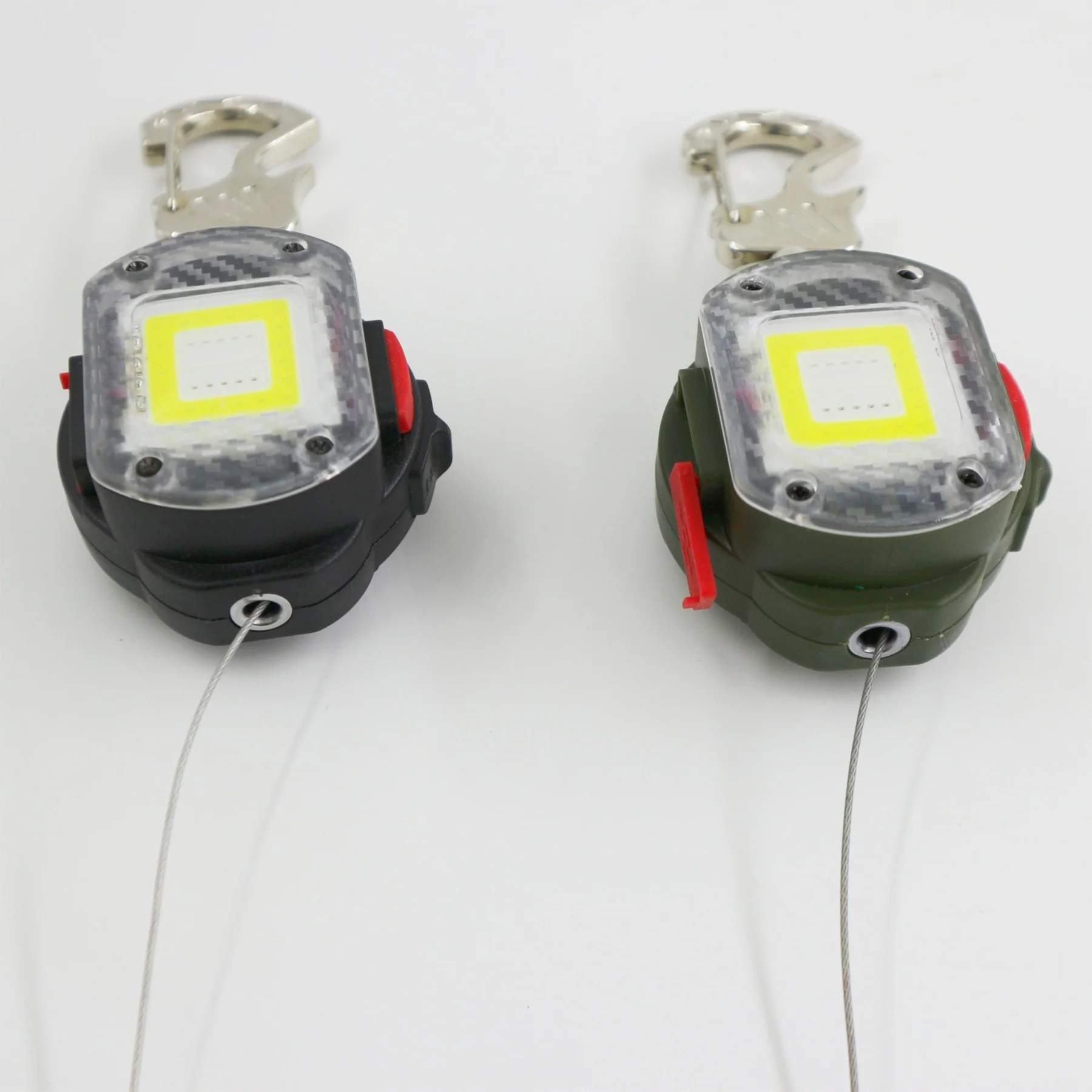 Rechargeable LED Retractable Badge Reel Light