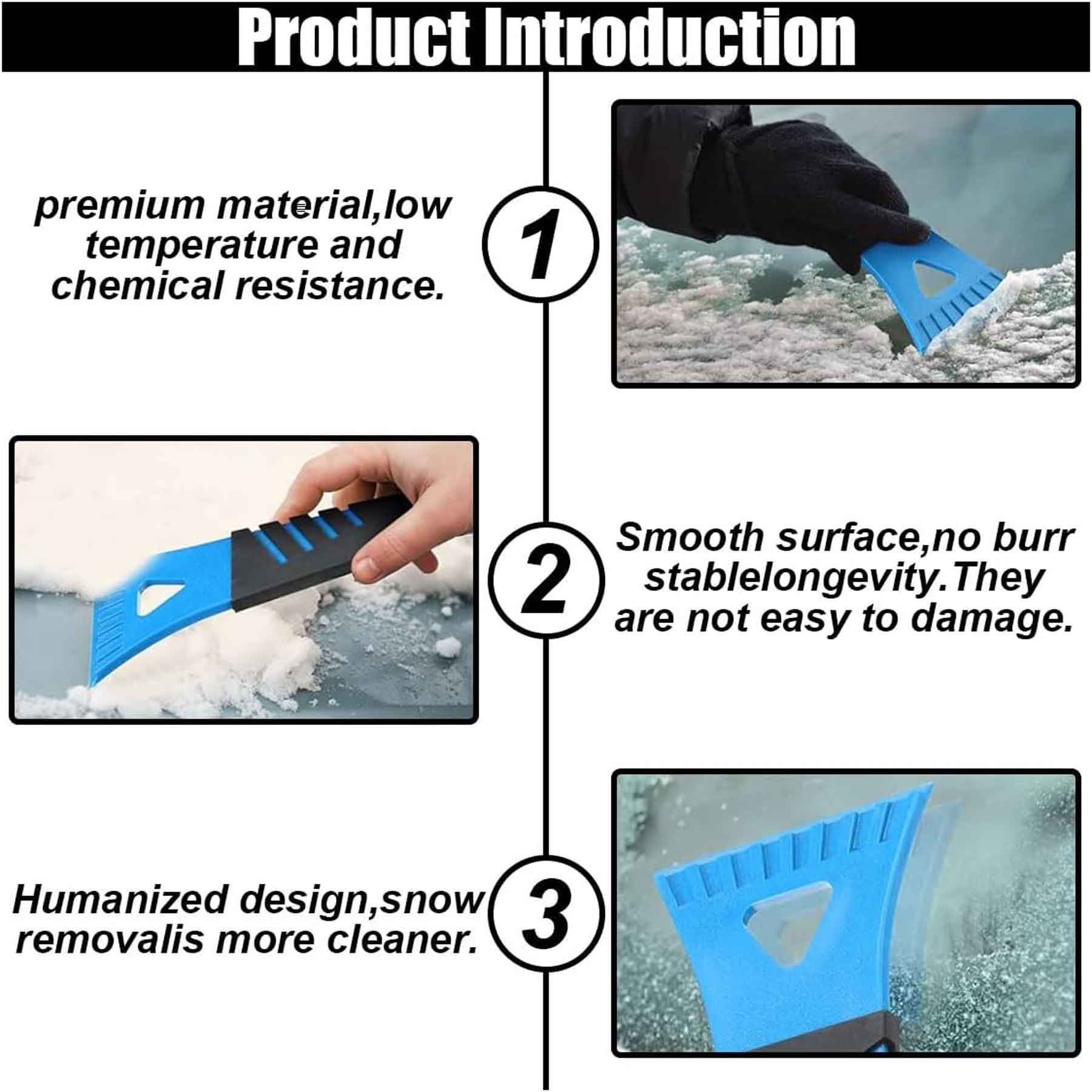 Ice Scraper For Car Windshield
