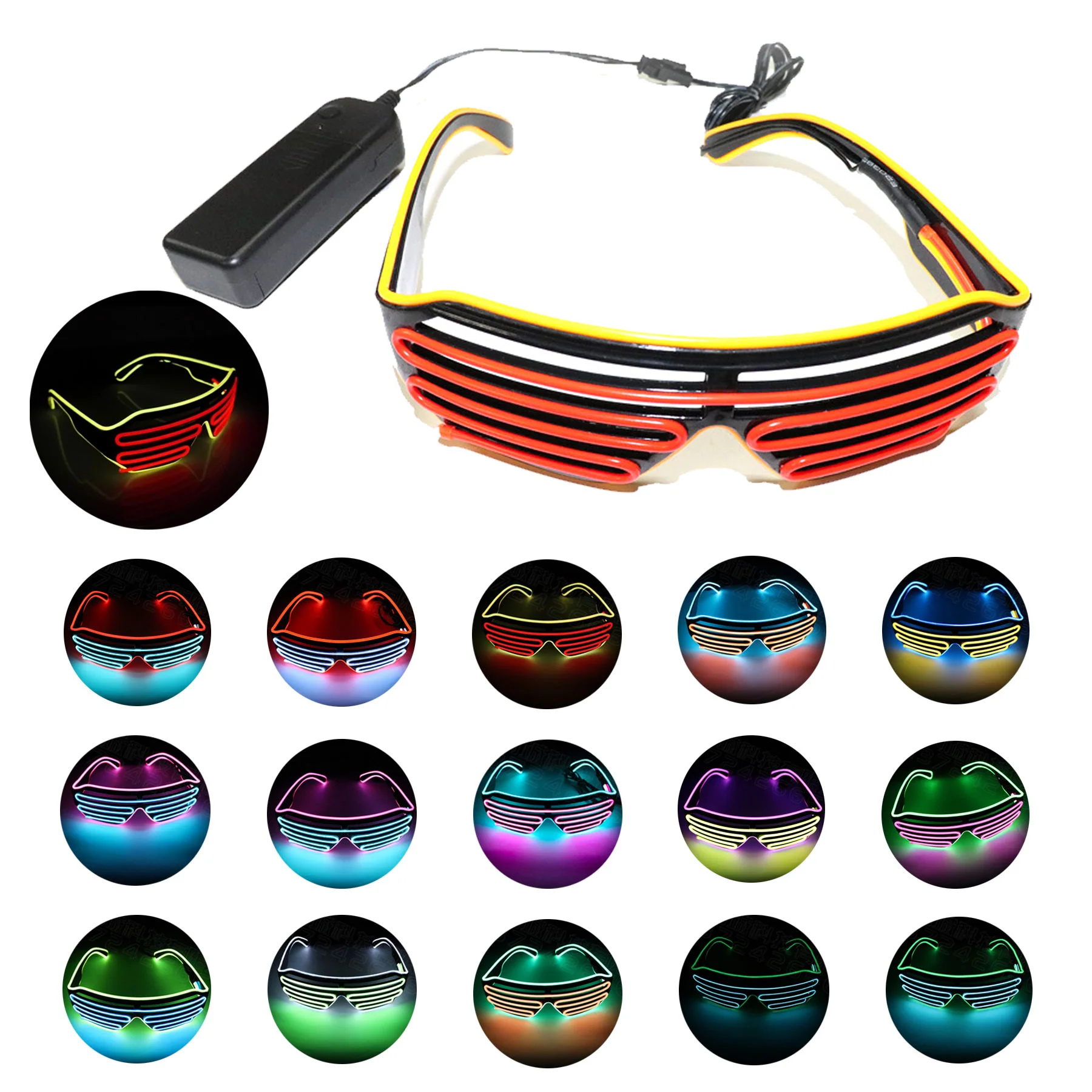 LED Light Up Glasses