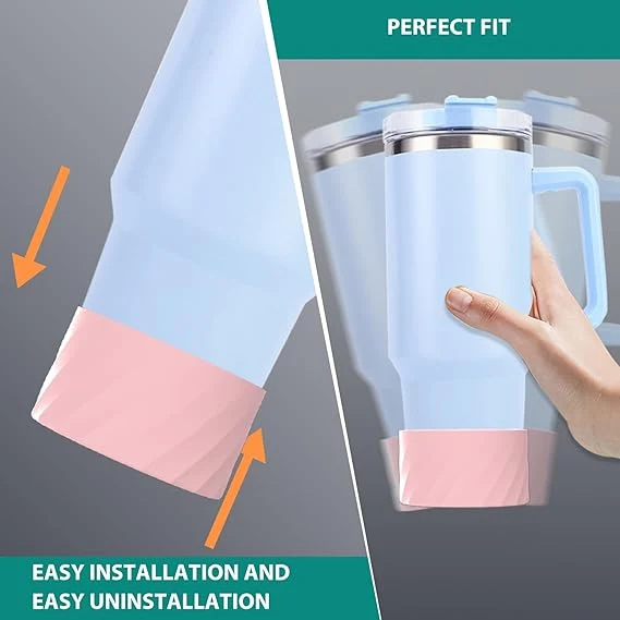 Silicone Cup Sleeve Set For Bottles