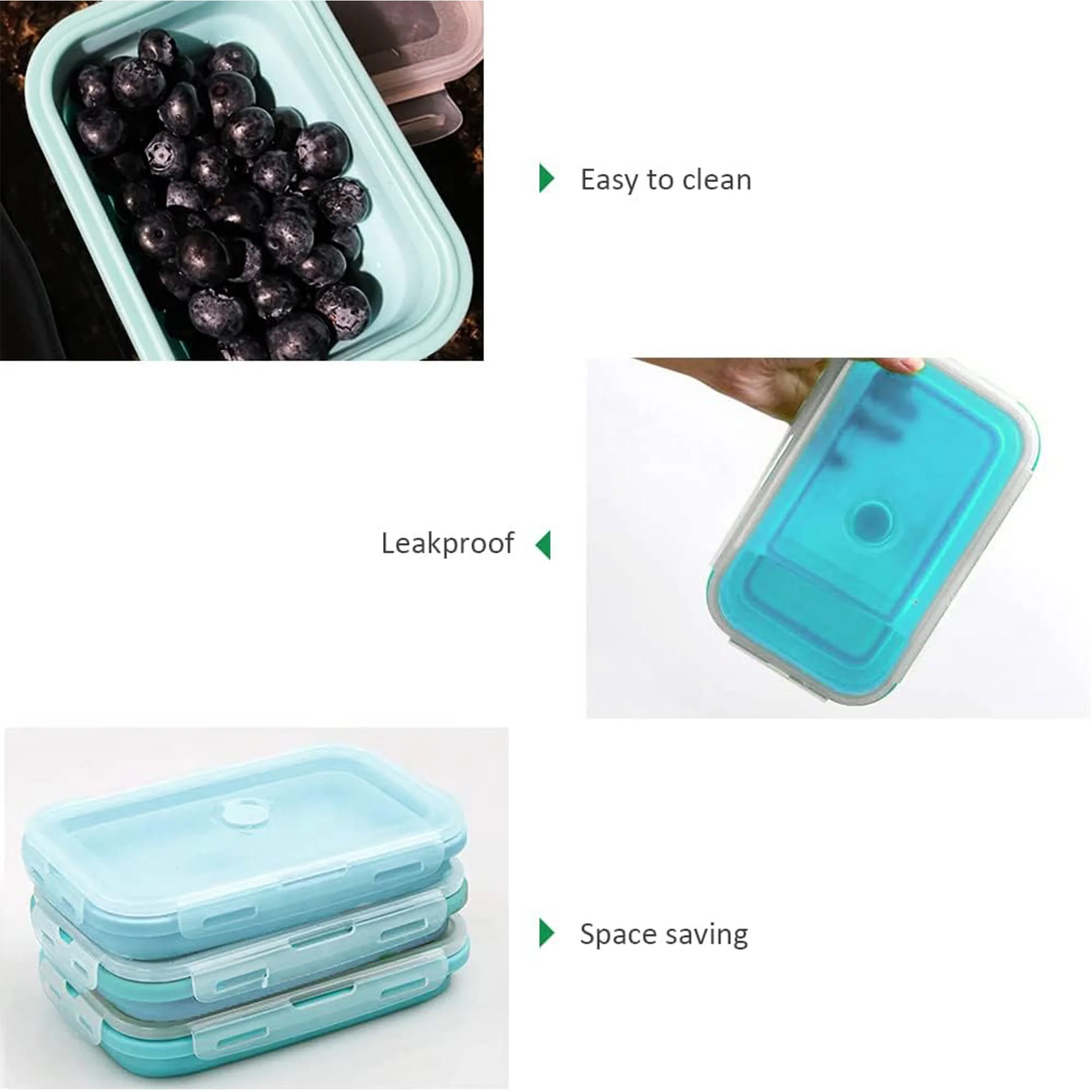 27oz Silicone Food Storage Containers