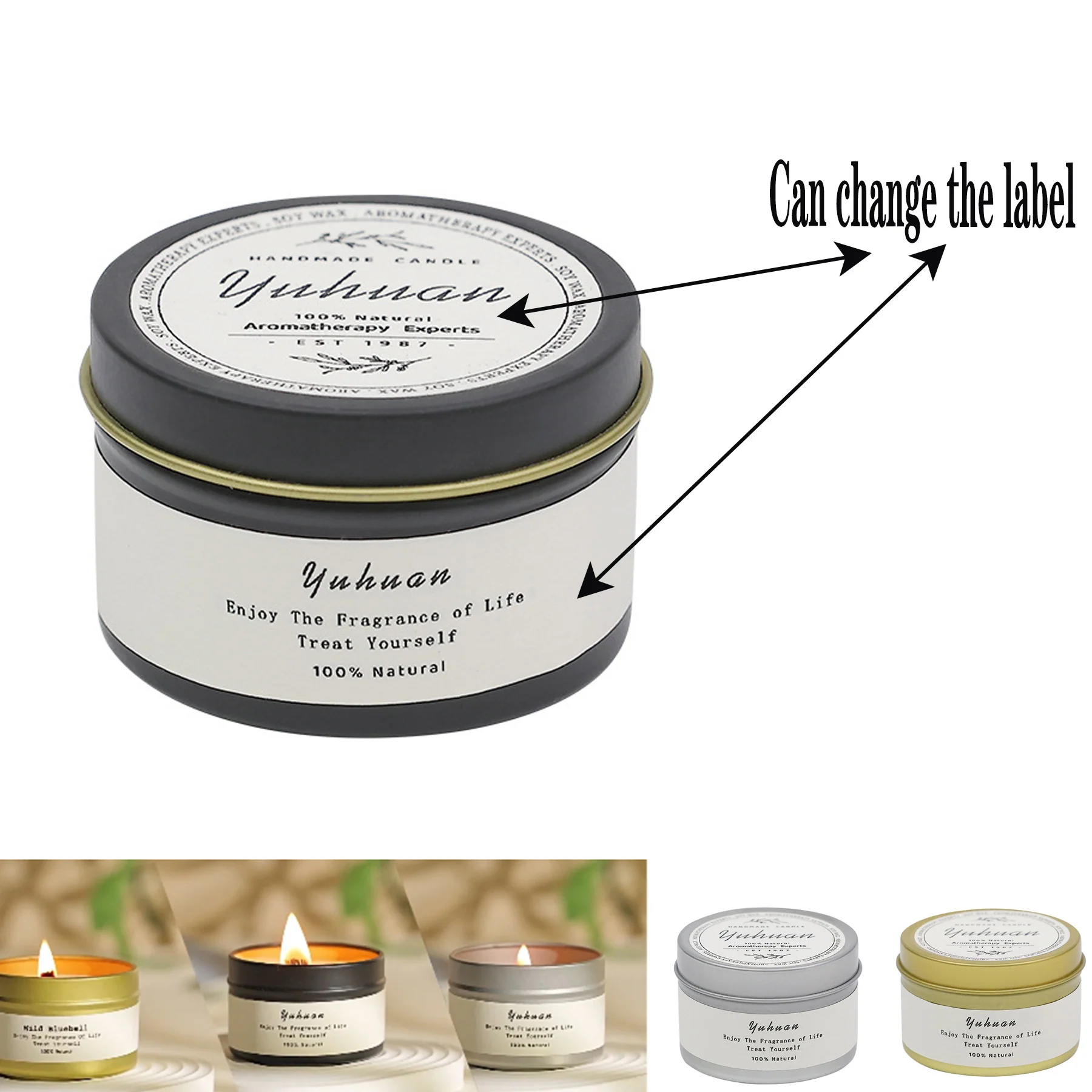 Custom Scented Candle