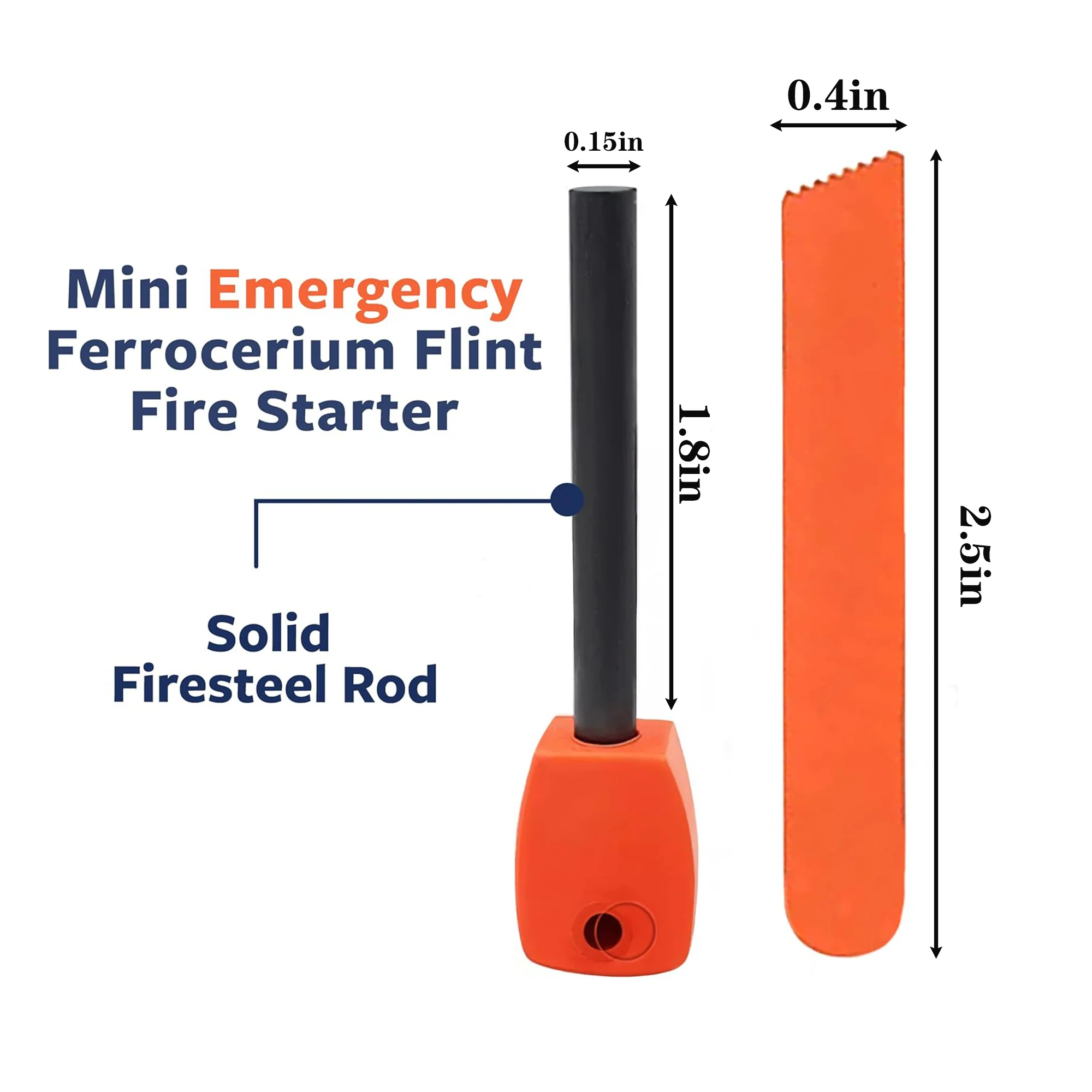 Wilderness Survival Alloy Pilot Stick