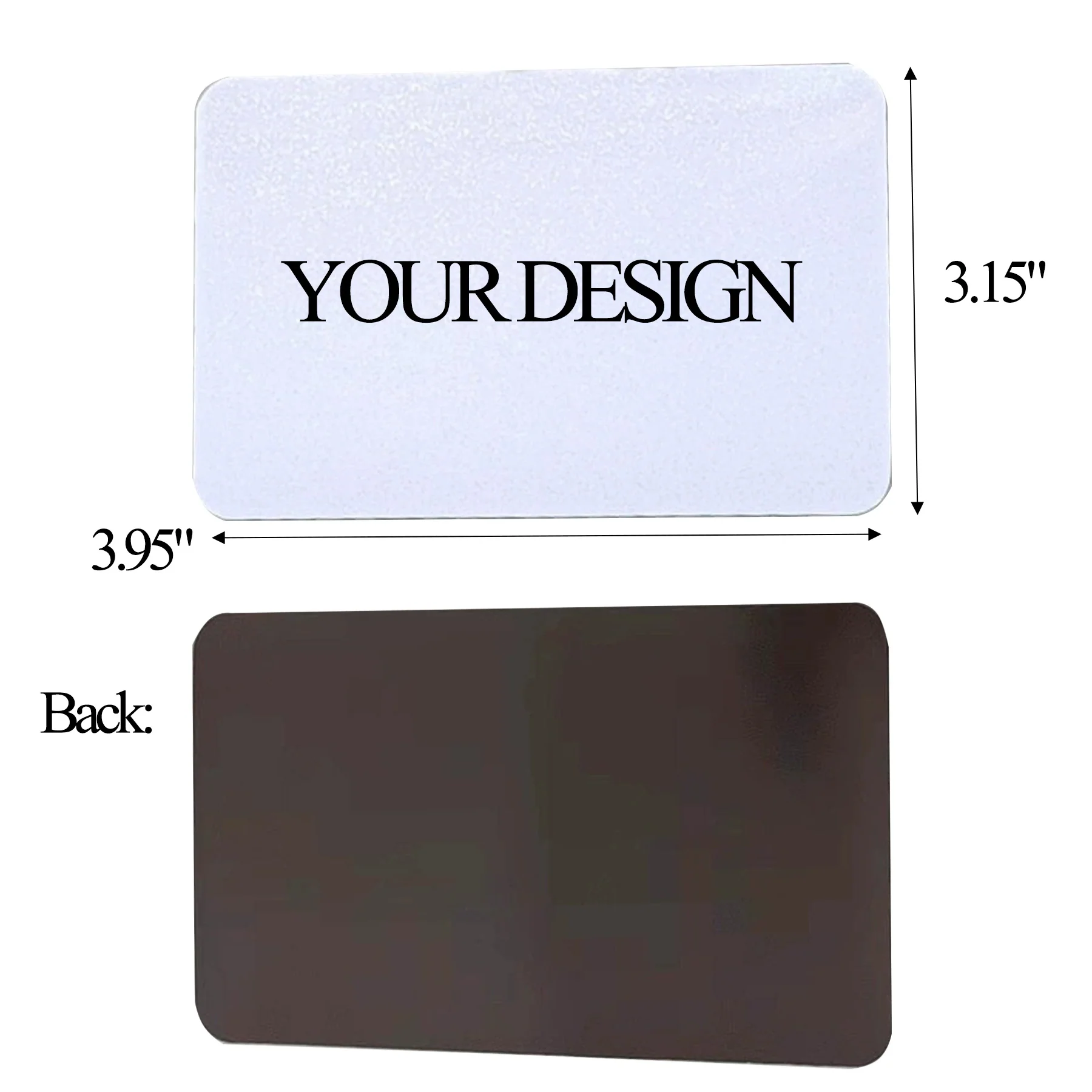 Blank Magnetic Fridge Stickers