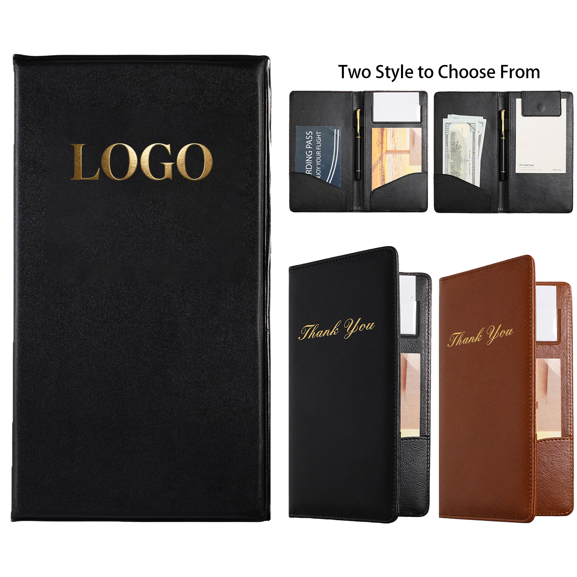 Leather Menu Folder