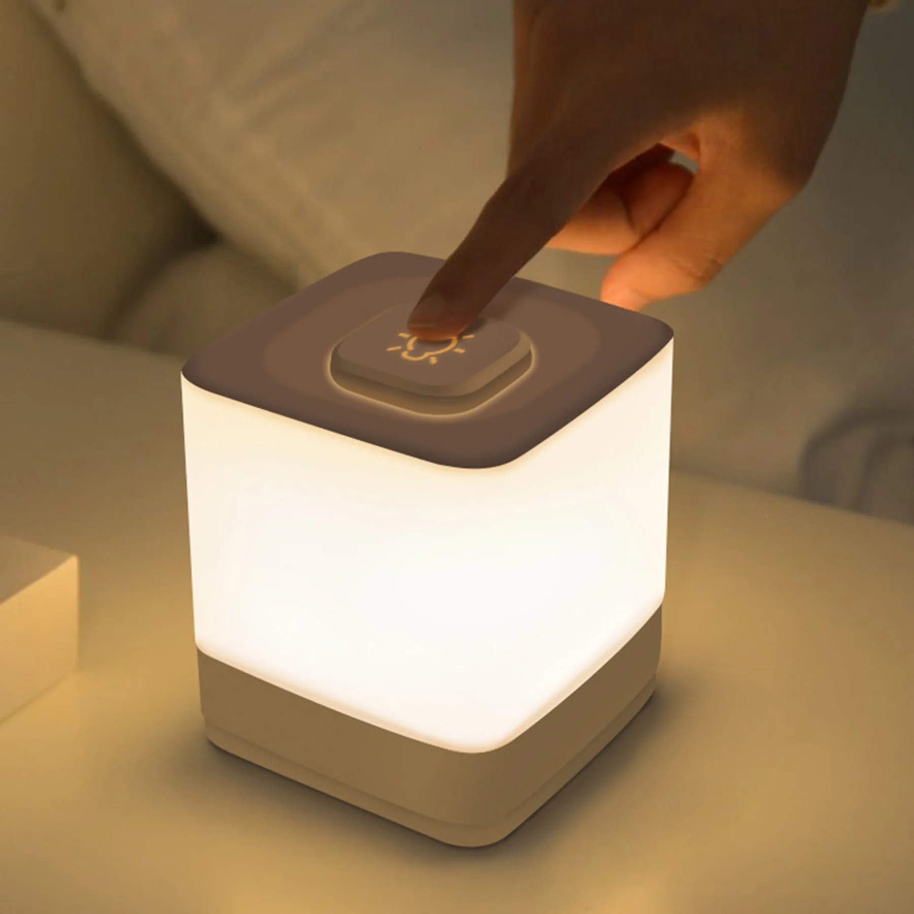 Wireless Soft Touch Bedside Night Light