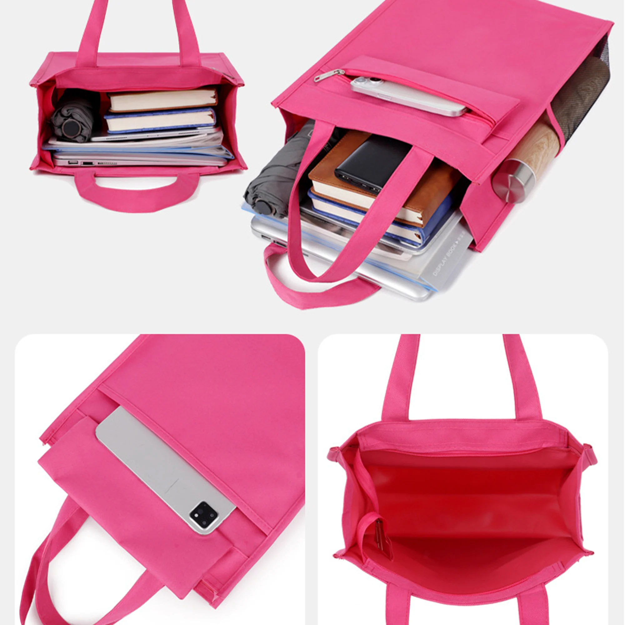 600D Oxford Student Tote Bag
