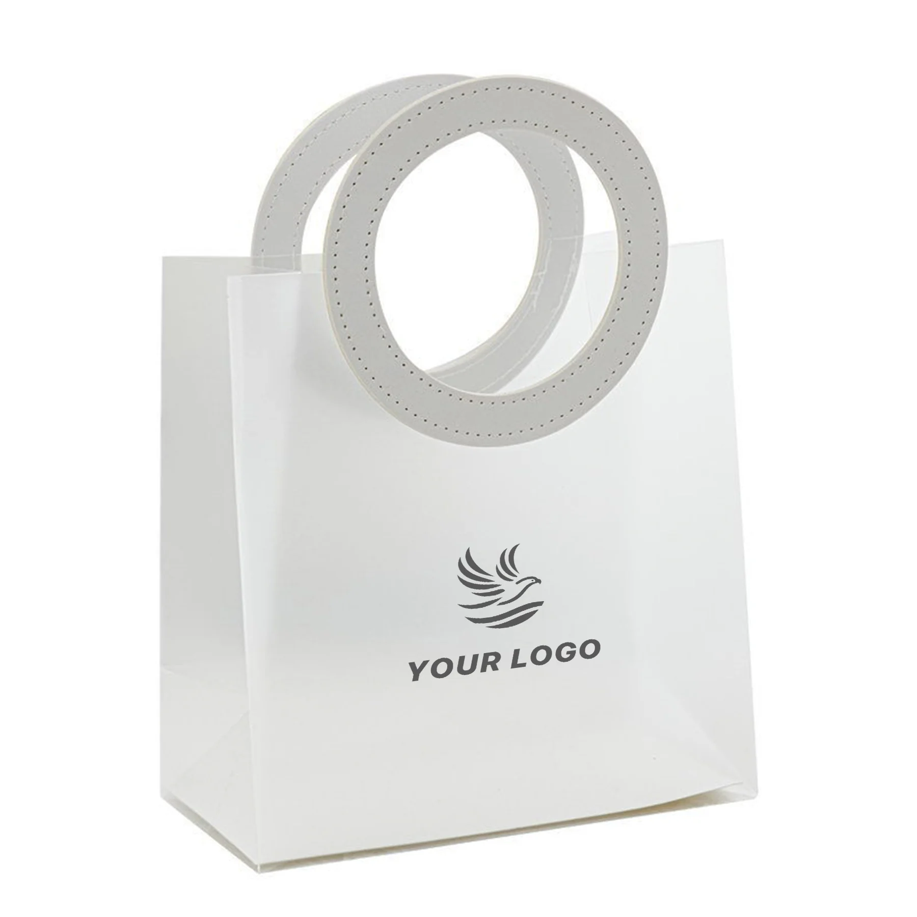 PP Translucent Gift Bags With Handles