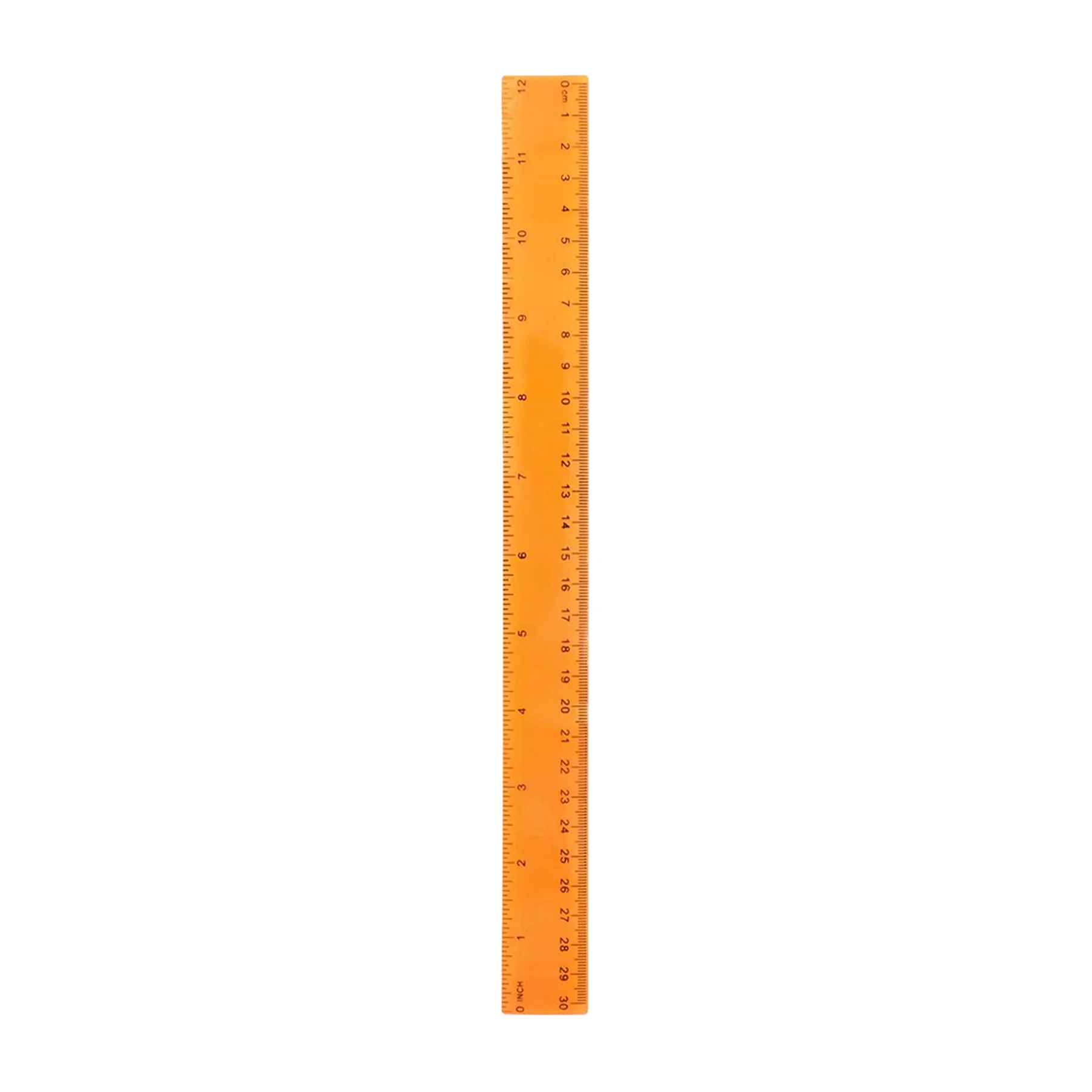 30cm Colored Transparent Plastic Ruler