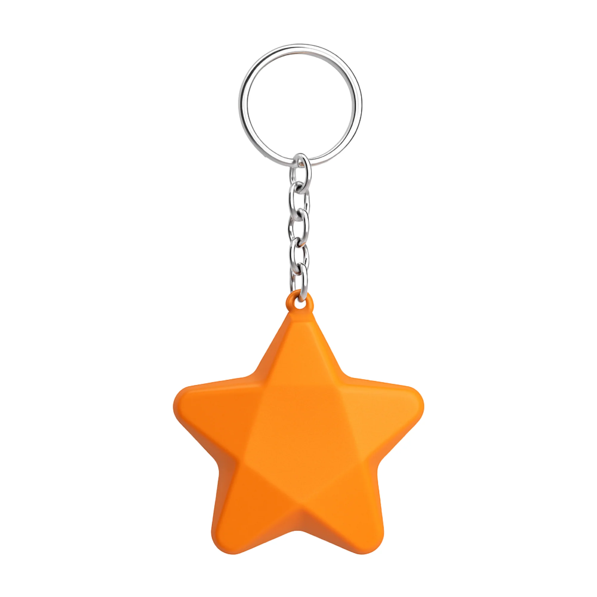Custom Mini Star Stress Reliever Keychain