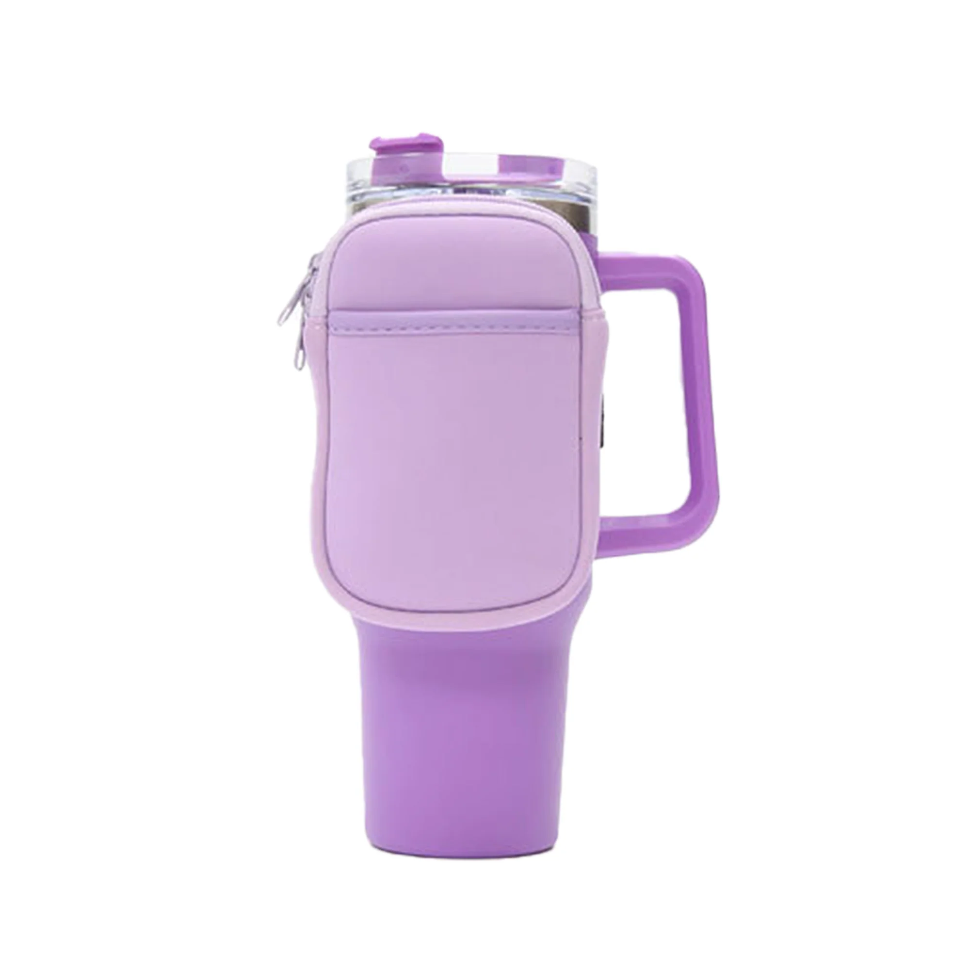 Double Pocket Neoprene Sleeve Of 40Oz Tumblers