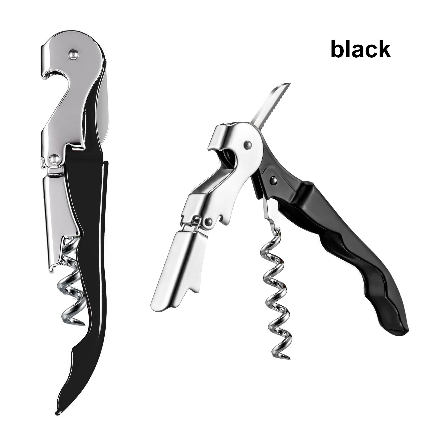 Manual Wine Bottle Opener Double Hinged
