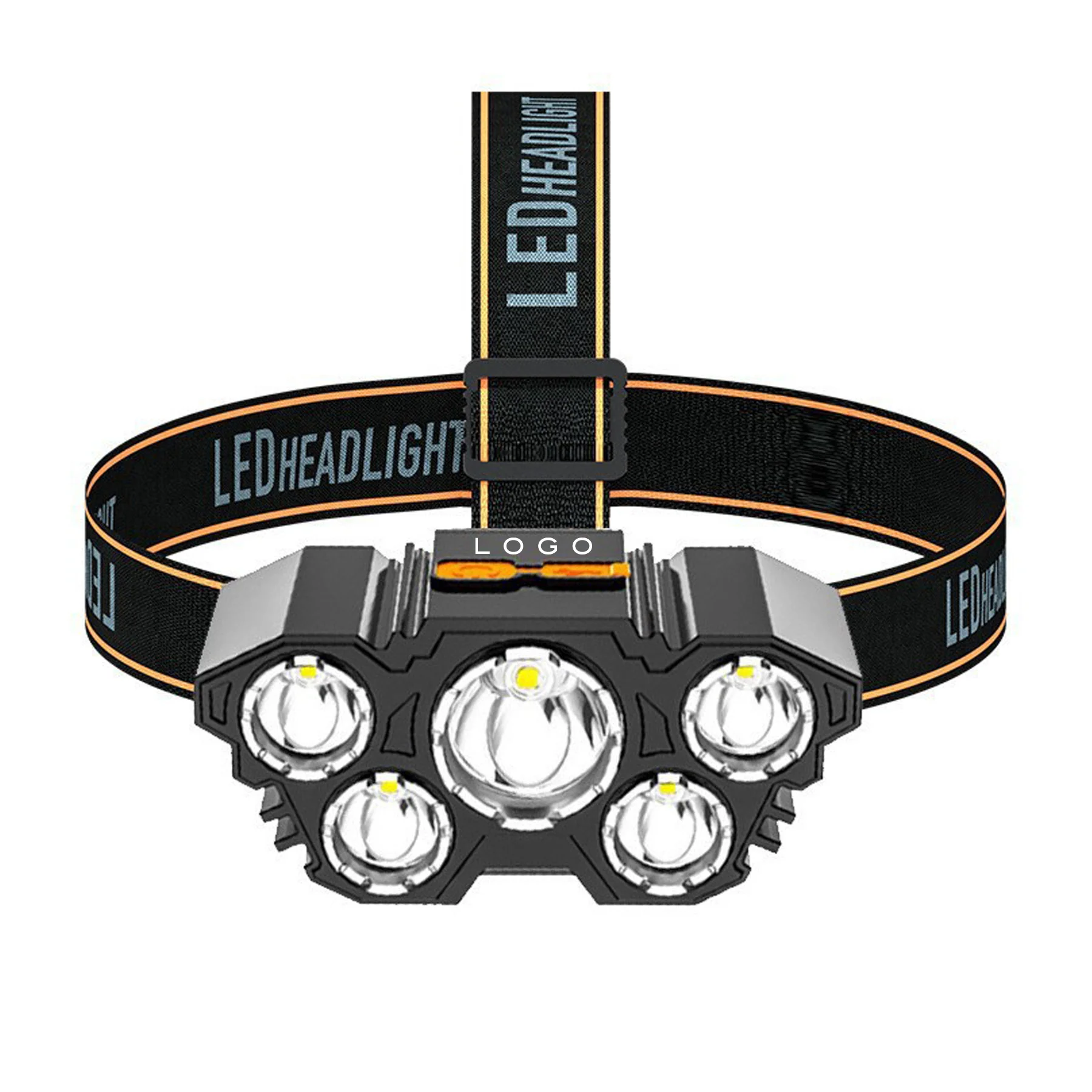 Rechargeable Headlamp Flashlight - 5 Lights 5 Modes