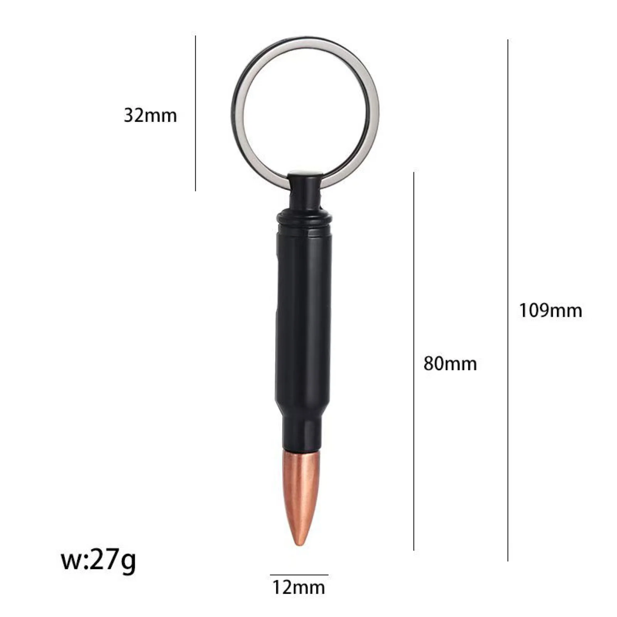 Custom Metal Bullet Bottle Opener Keychain Better Quality