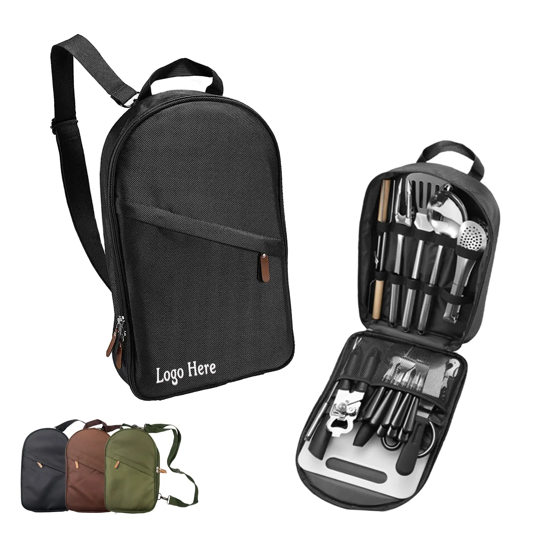 27-Piece Camping Cookware Set