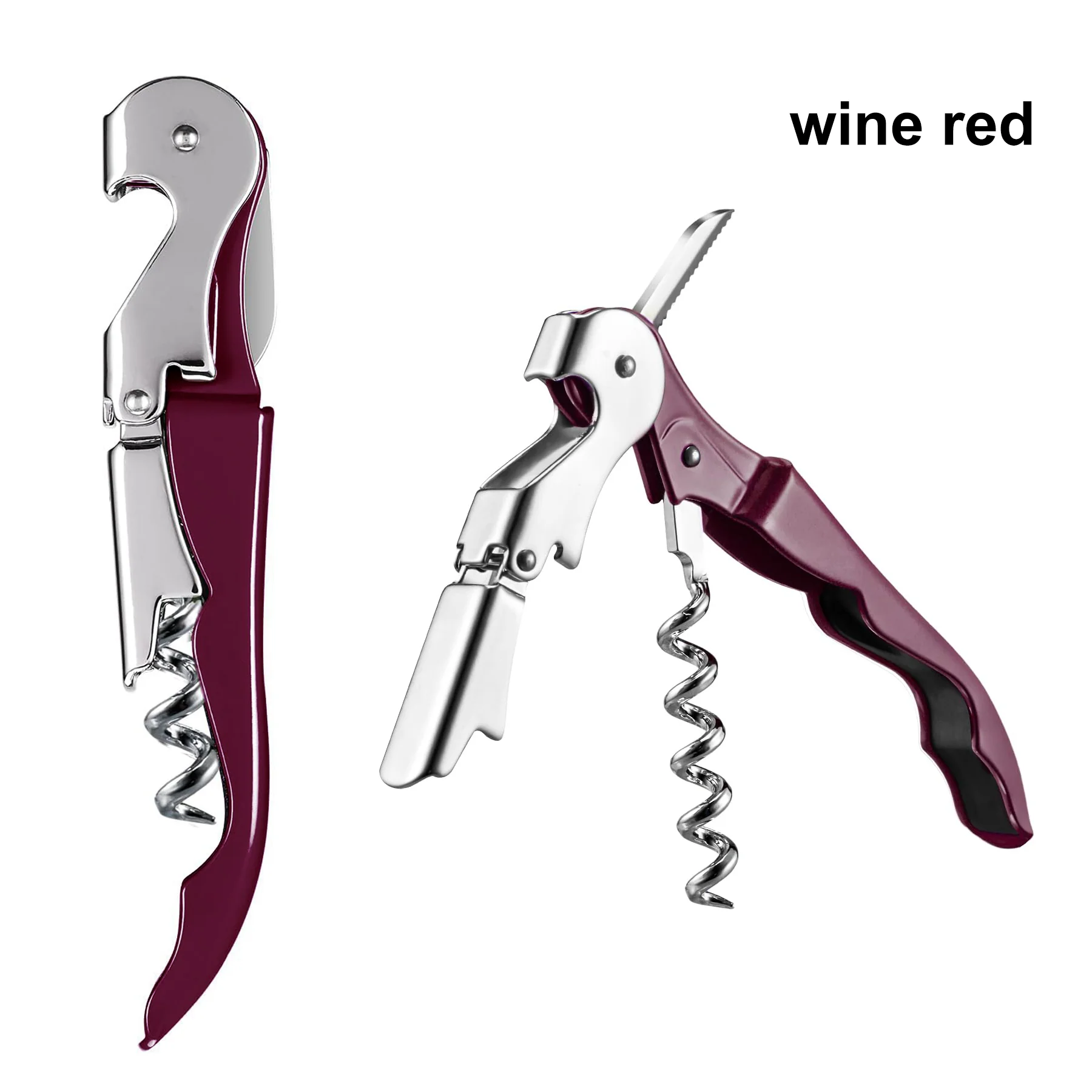 Manual Wine Bottle Opener Double Hinged