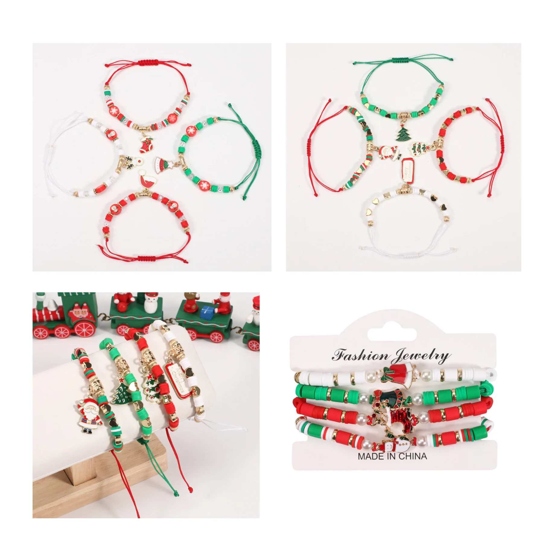 Adjustable Christmas Bracelet