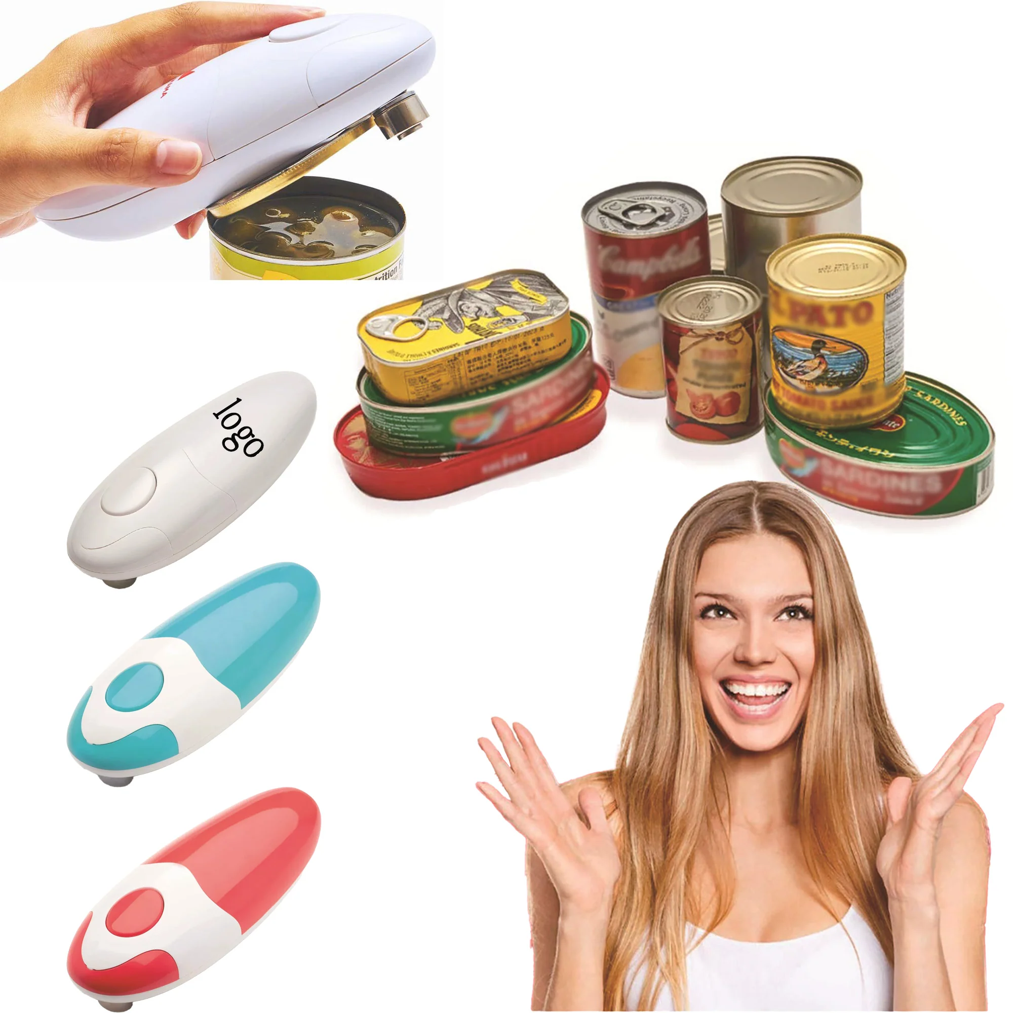 Electric Can Opener For Kitchen