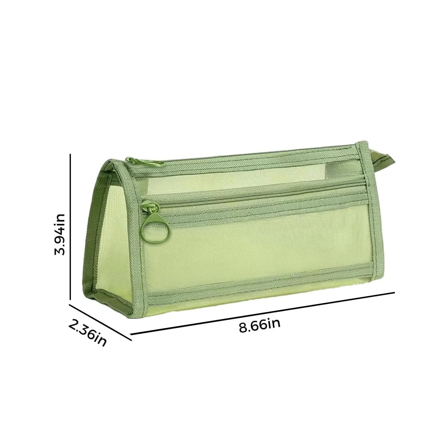 Clear Mesh Pencil Case