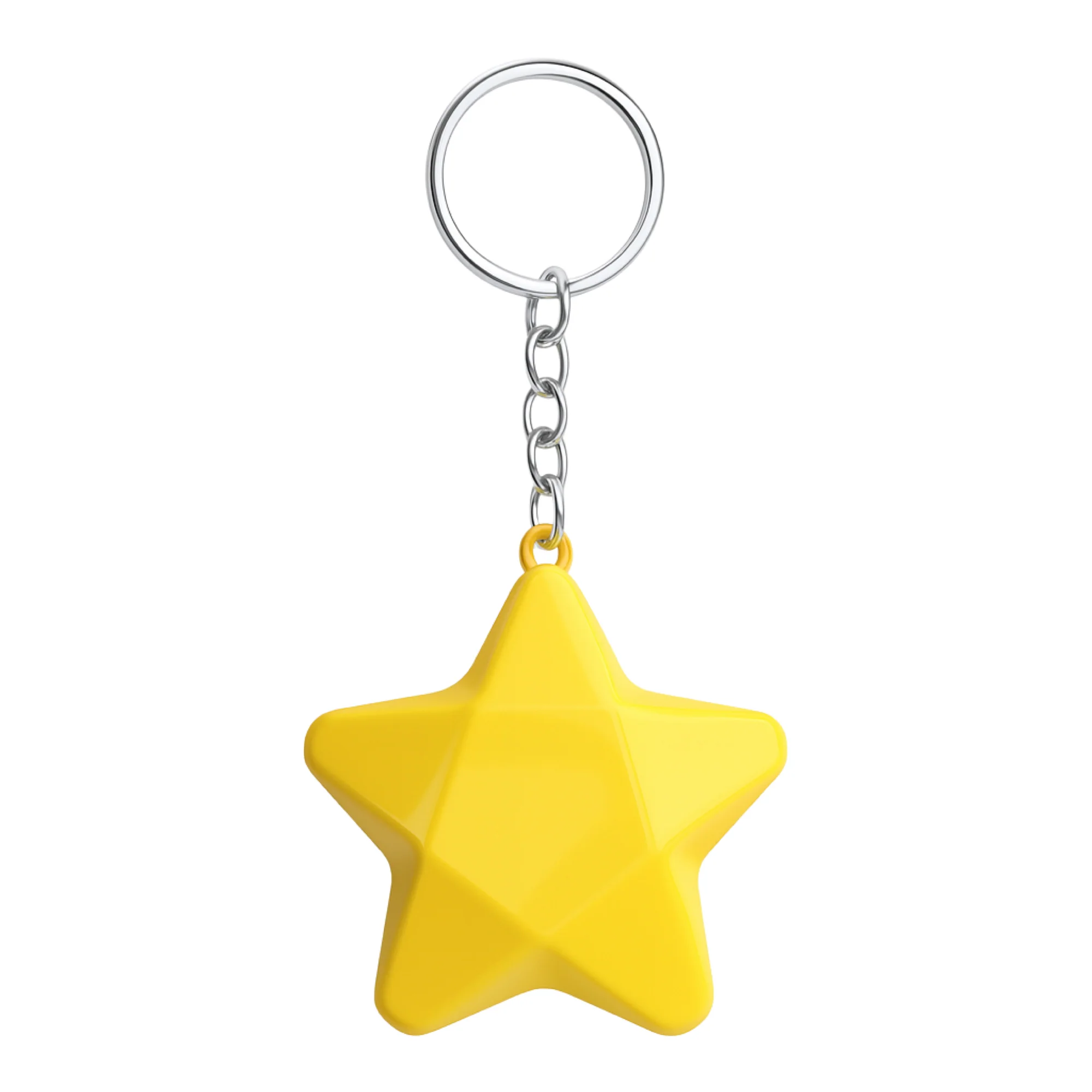 Custom Mini Star Stress Reliever Keychain