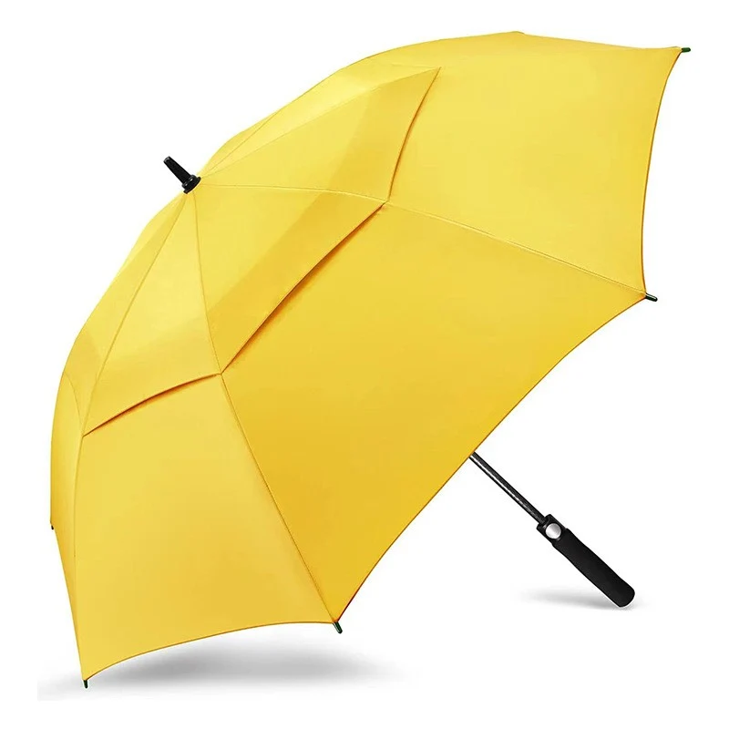 52-Inch Large Auto Open Double-Layer Golf Umbrella