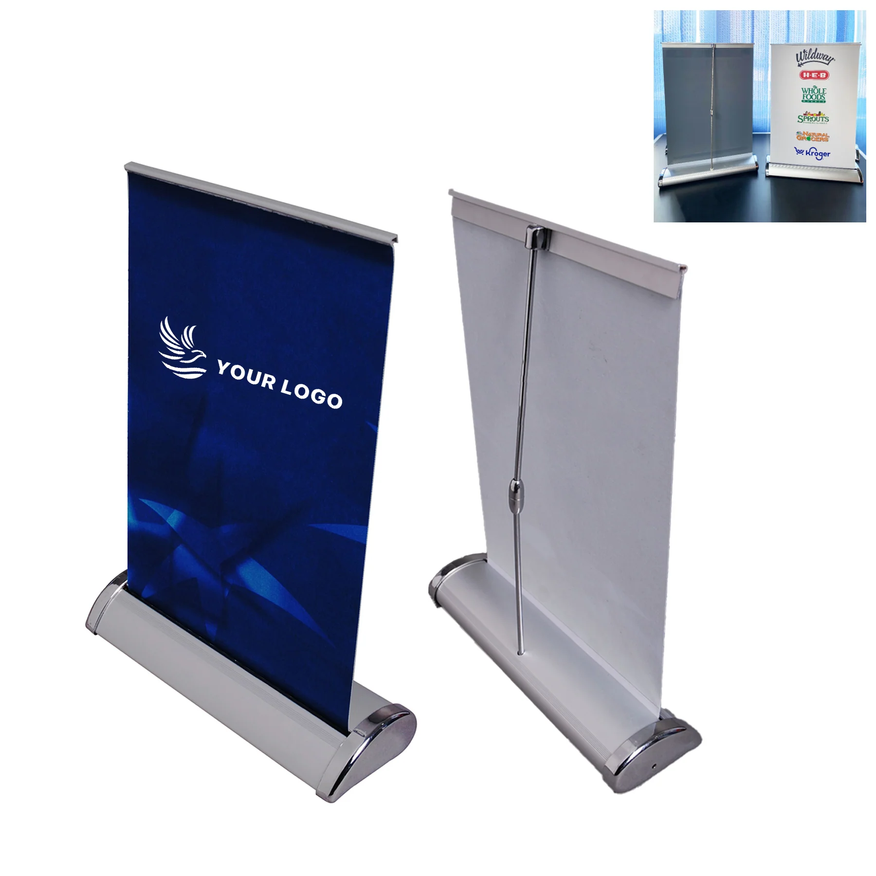 Full Color Custom A4 Tabletop Roller Banner