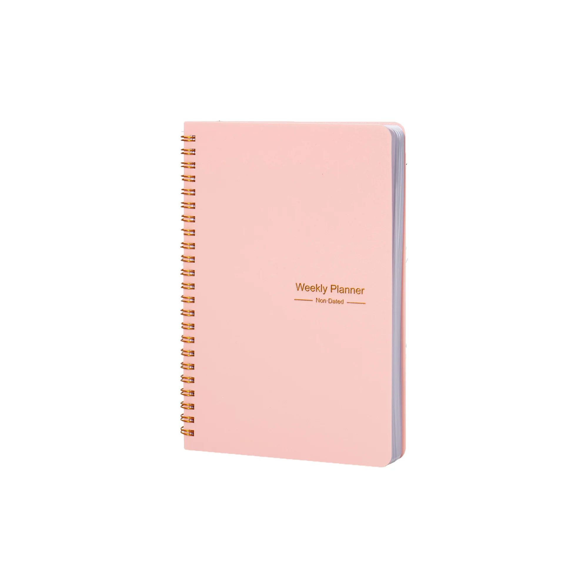 A5 Self-Discipline Weekly Plan Coil Diary Book