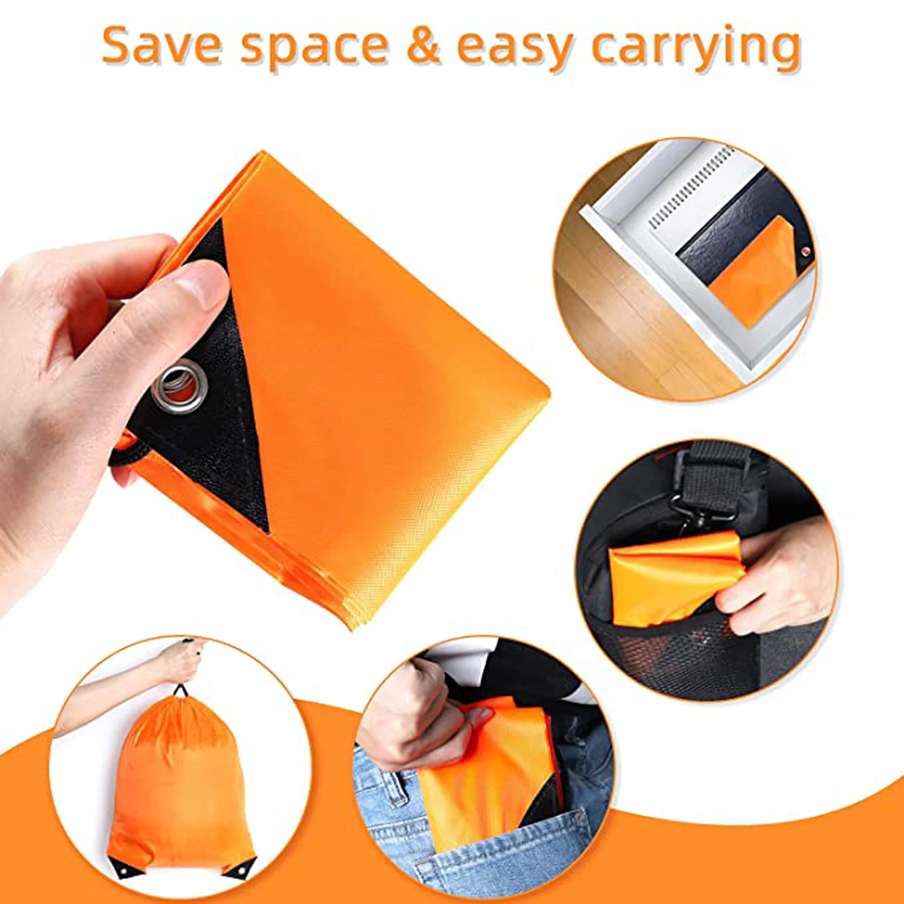 210D Polyester Drawstring Backpack Bags