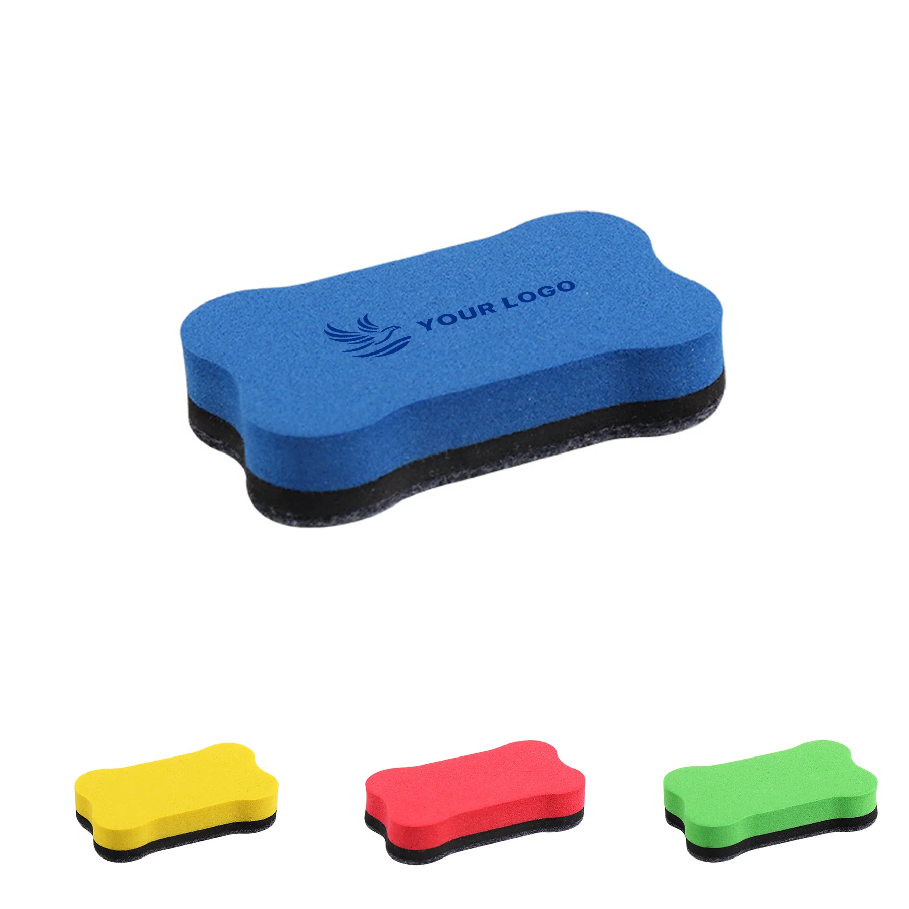 Bone-Shaped Magnetic Whiteboard Eraser