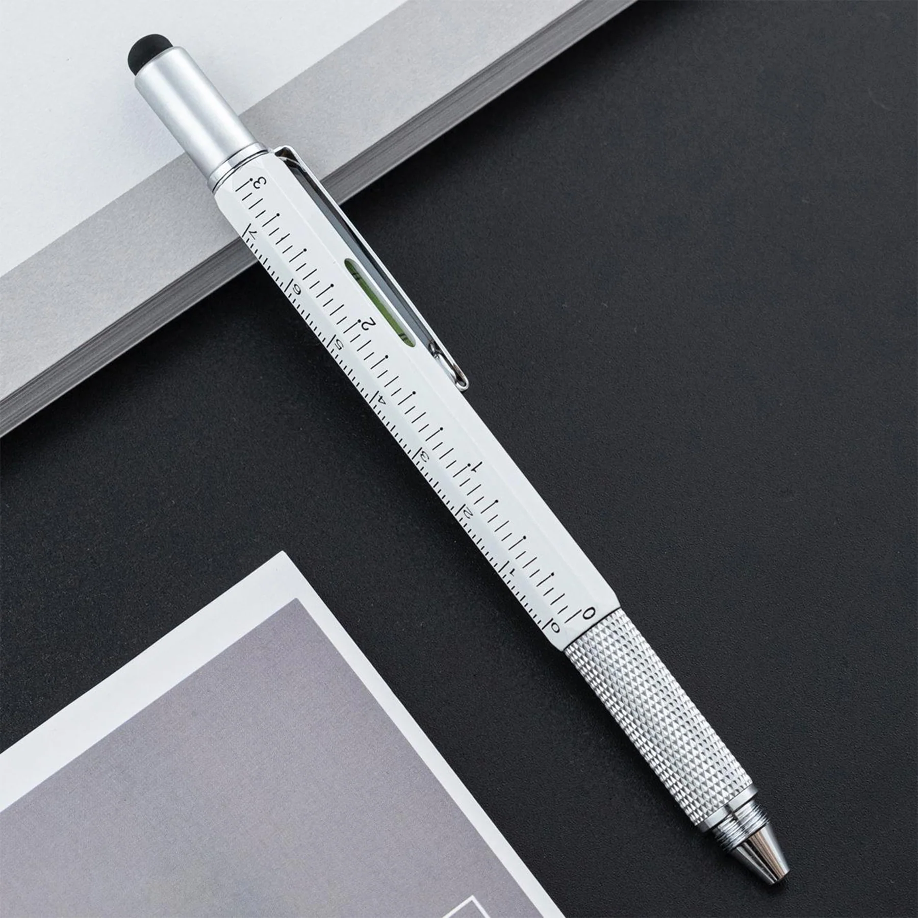 6 In 1 Multi Function Tool Ballpoint Pen