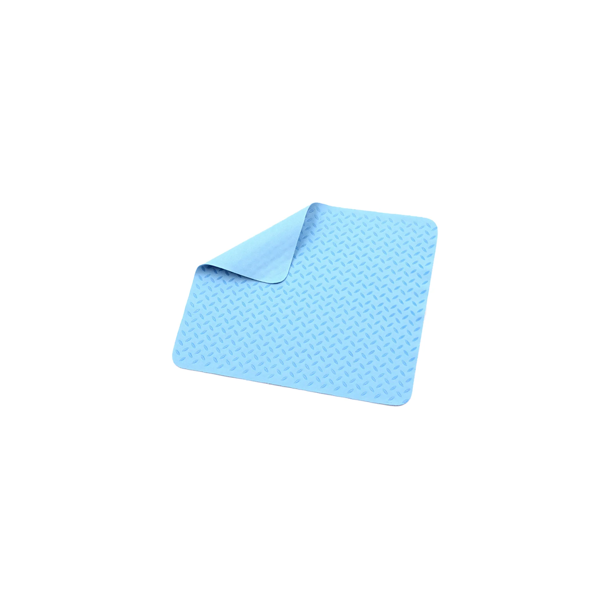 Microfibre Glasses Cleaning Cloth 2-In-1 Anti-Slip Mouse Pad