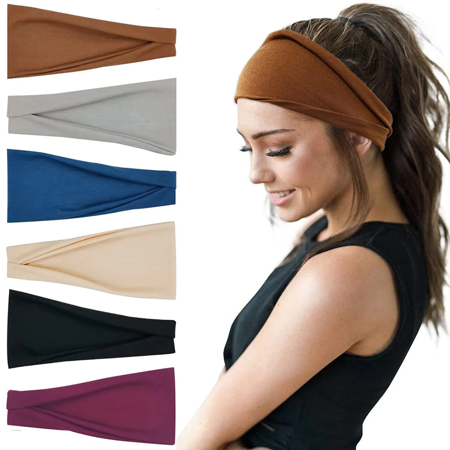 Elastic Sports Headbands For Men And Women