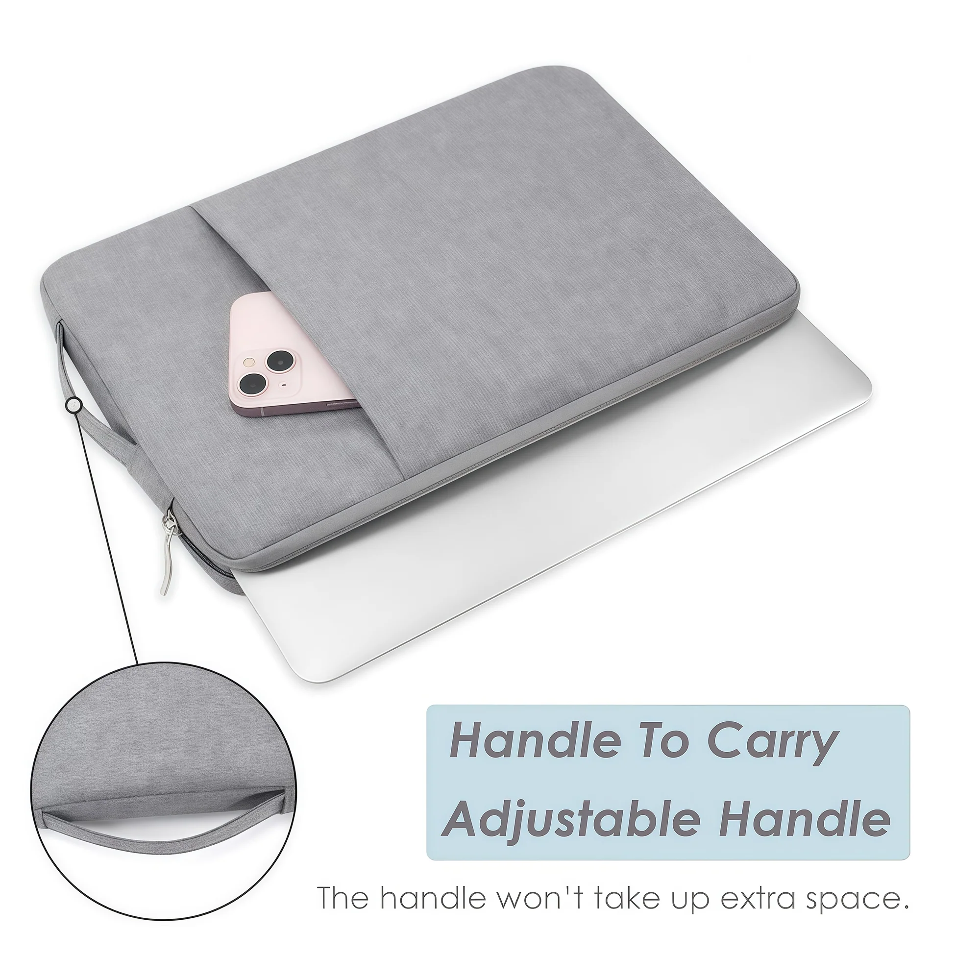 11/12/13/14/15" Laptop Sleeve Case with Handle
