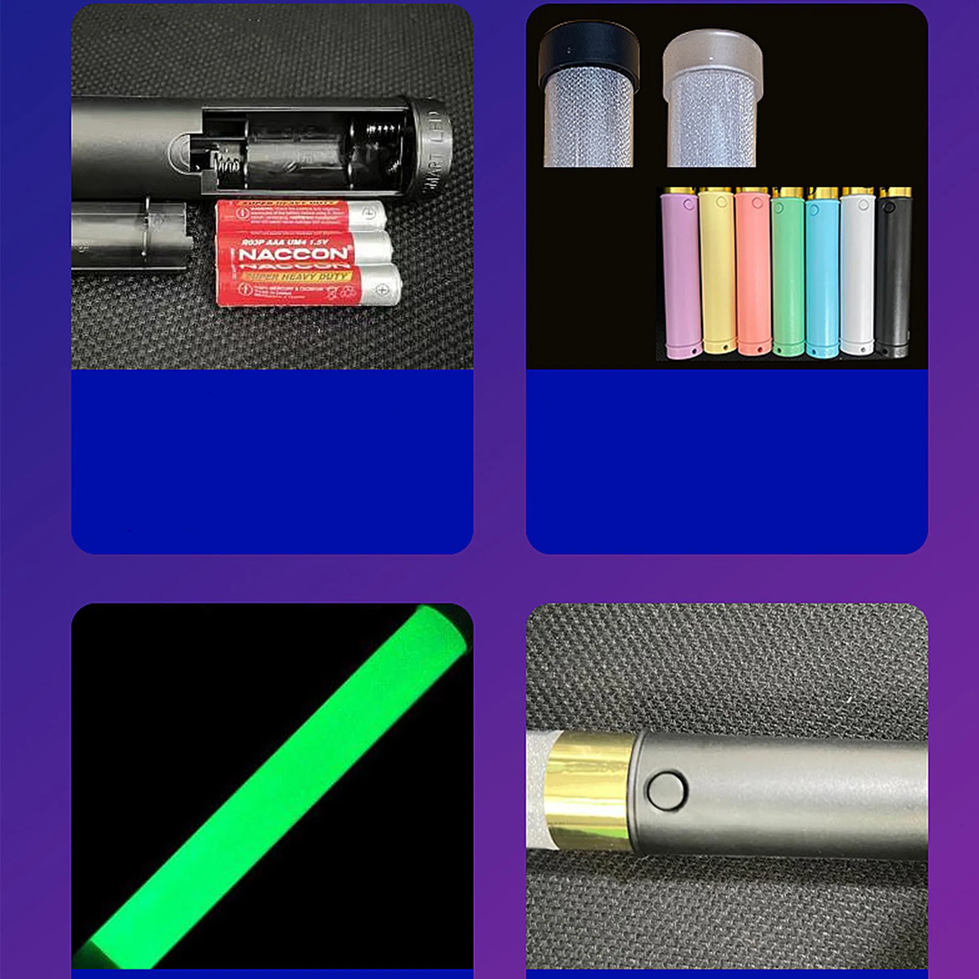 Colorful Led Light Up Glow Sticks
