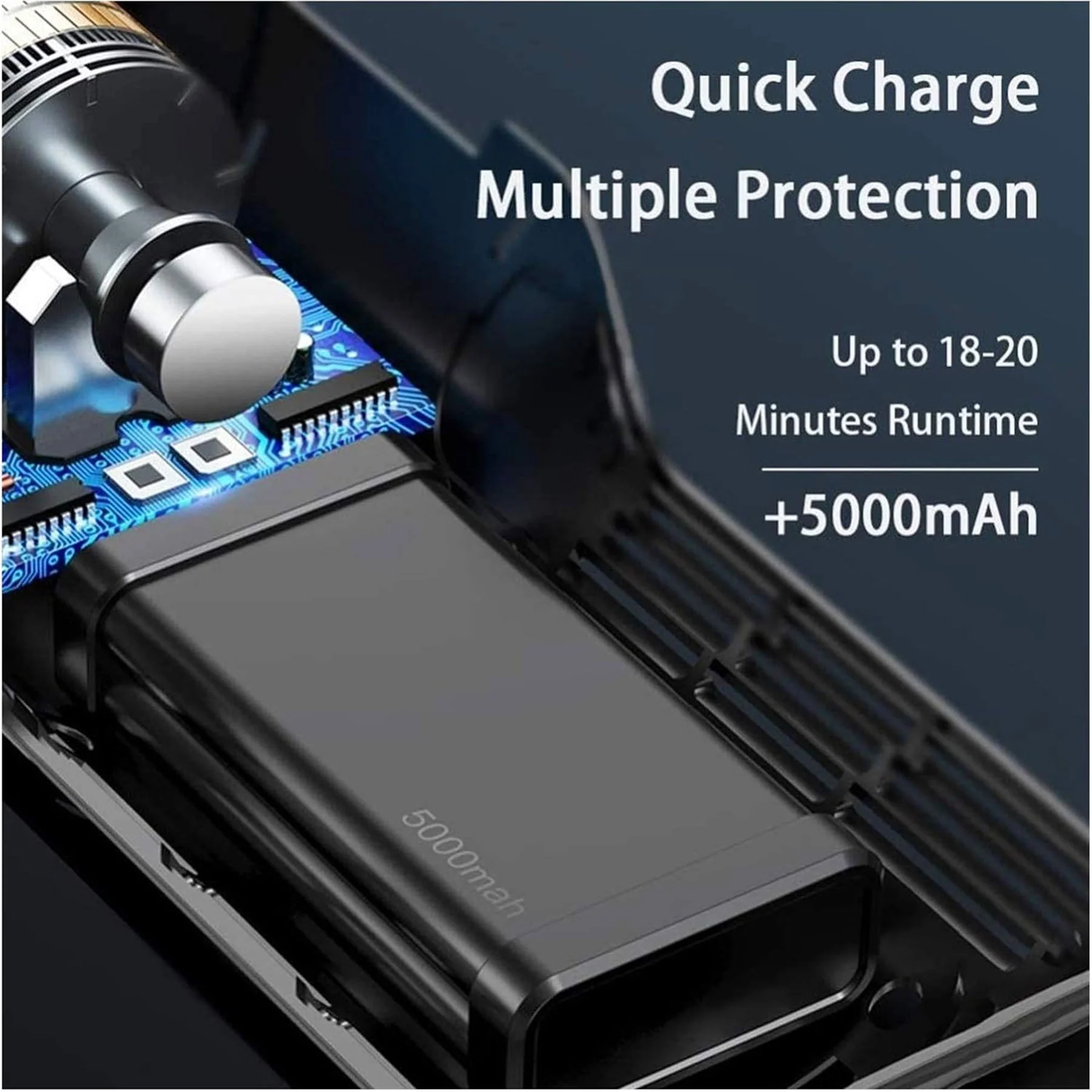 Handheld High-Power Car Vacuum Cleaner
