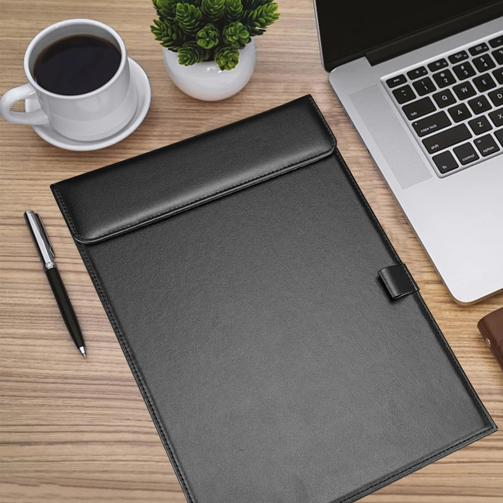 A6 Small Leather Clipboard
