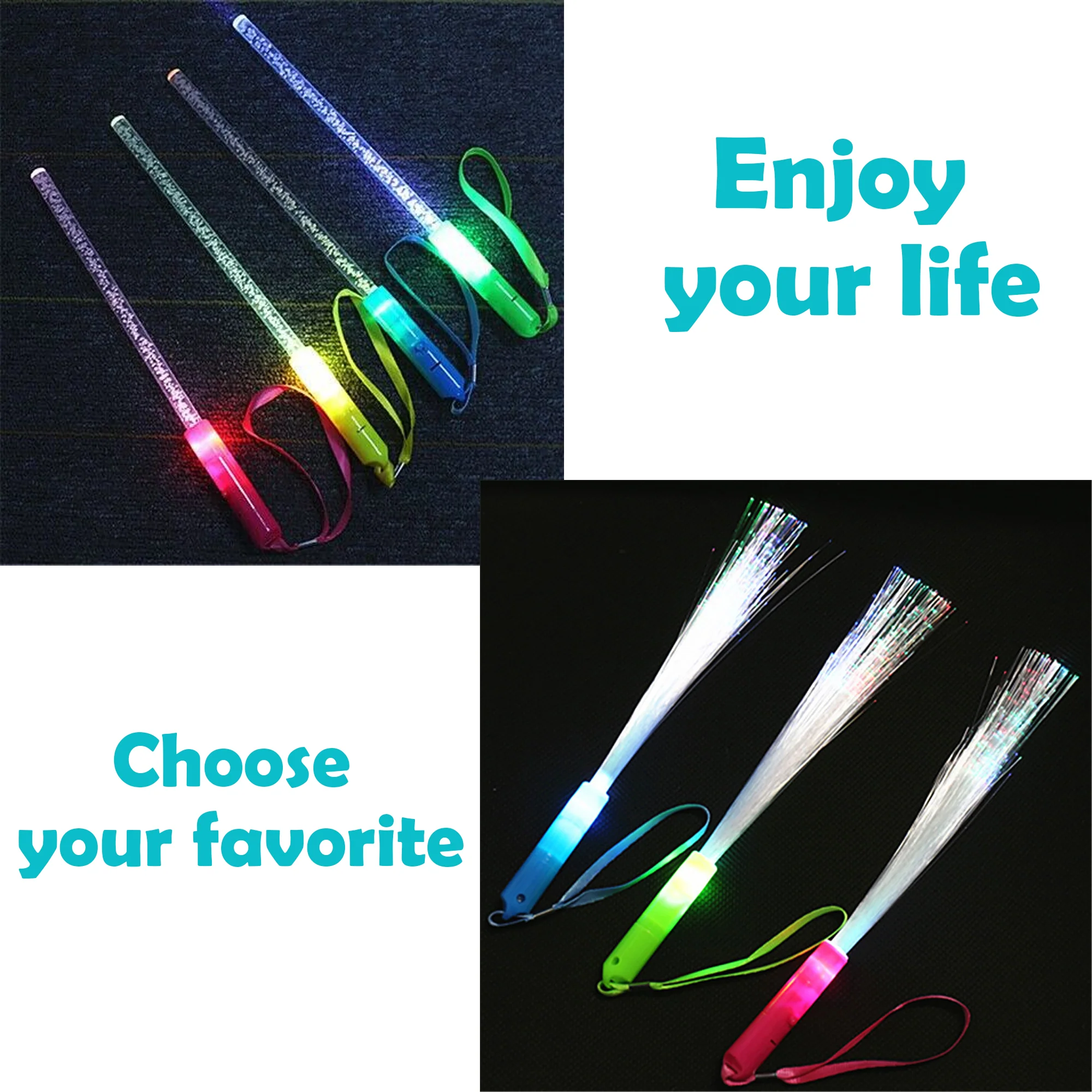 Handly Flashing Stick Fiber