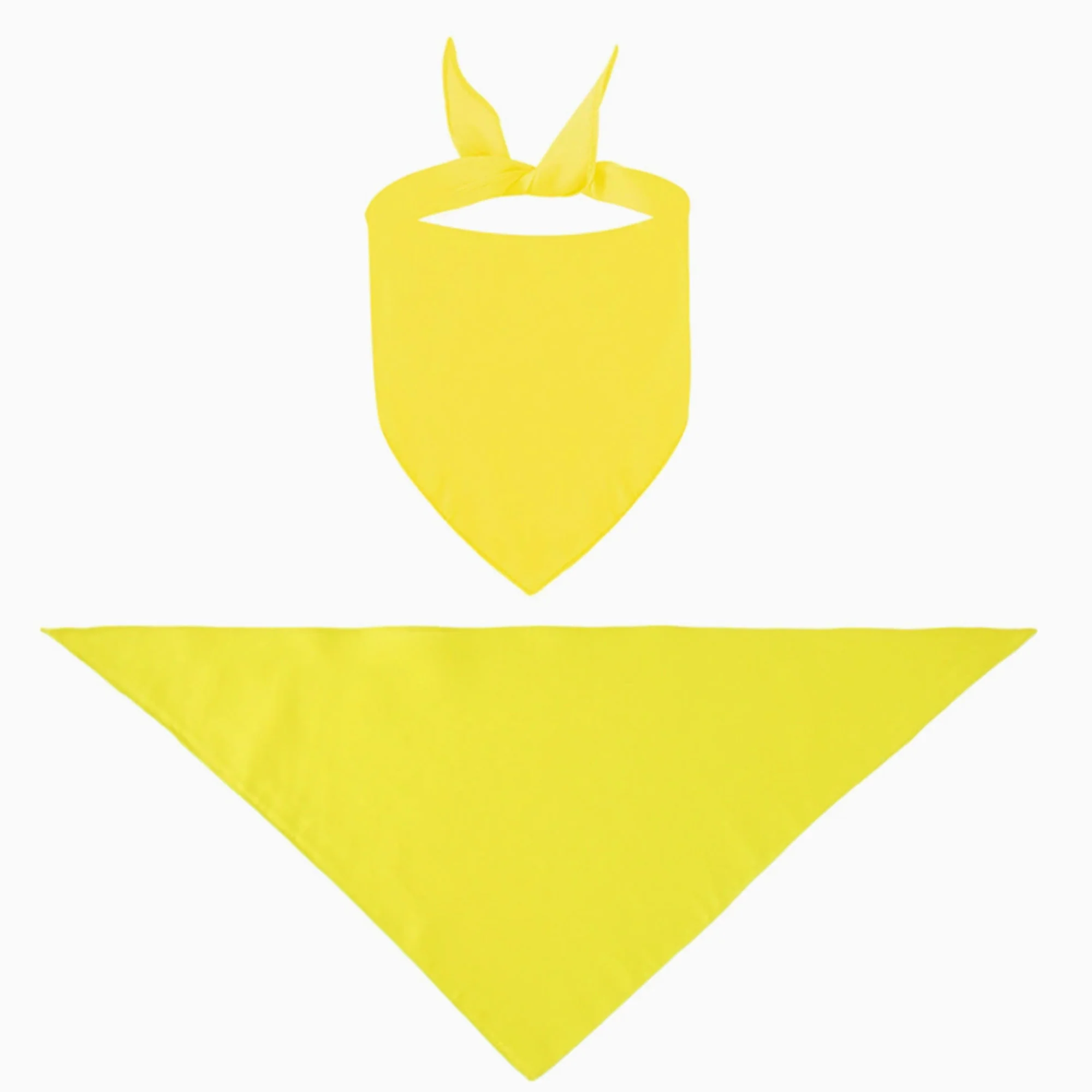 Polyester Full Color Triangle Pet Bandanna (25"x17"x17")