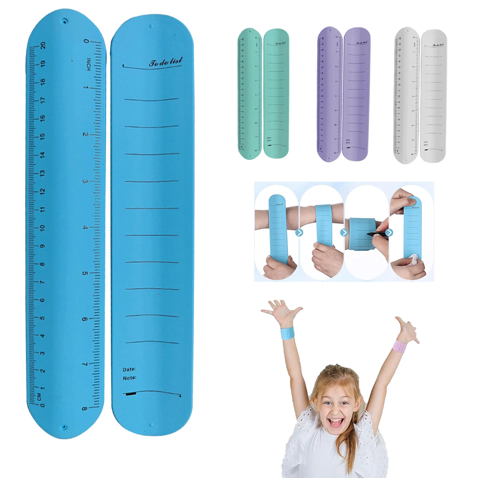 Silicone Memo Wrist Band