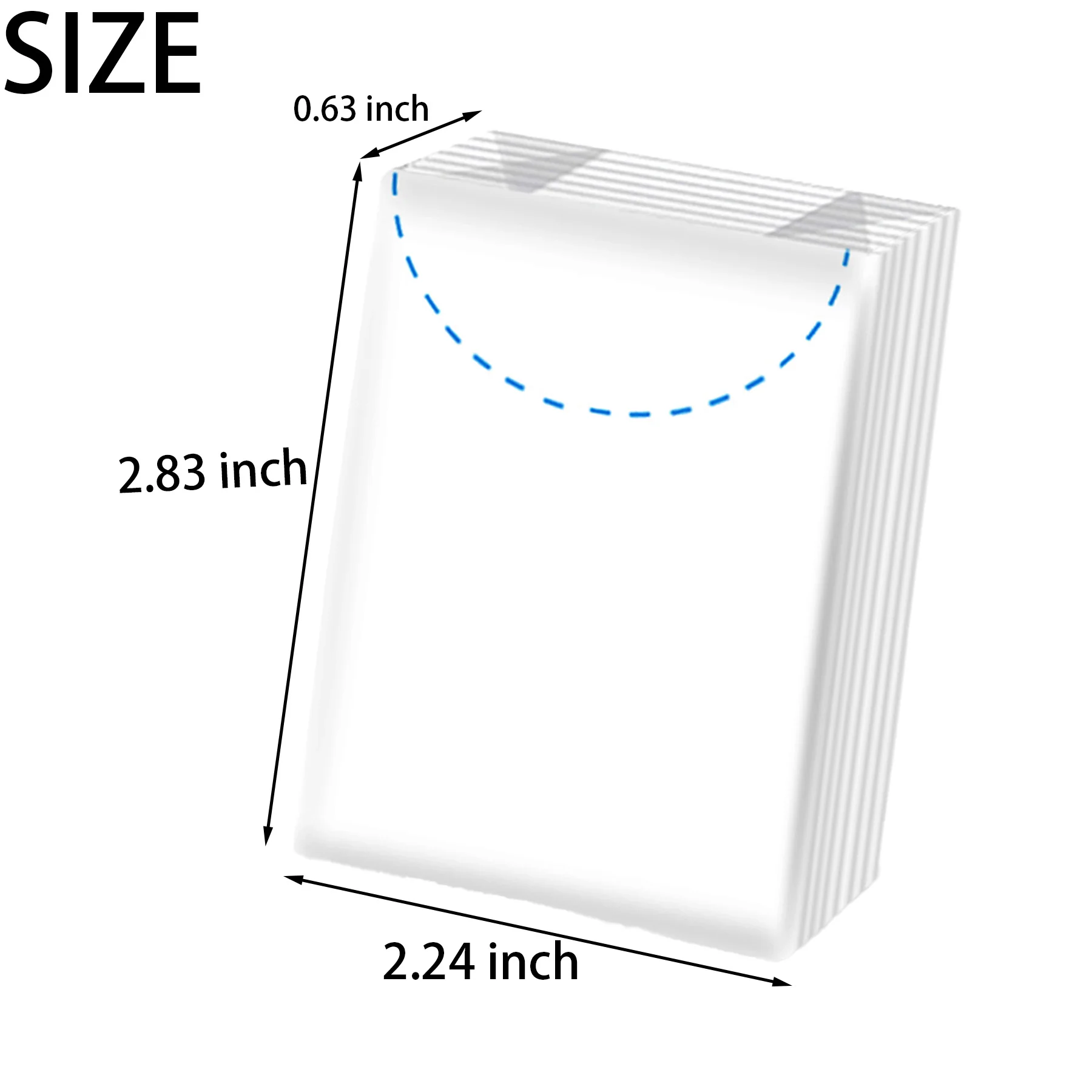 Custom Full Color Mini Tissue Packet