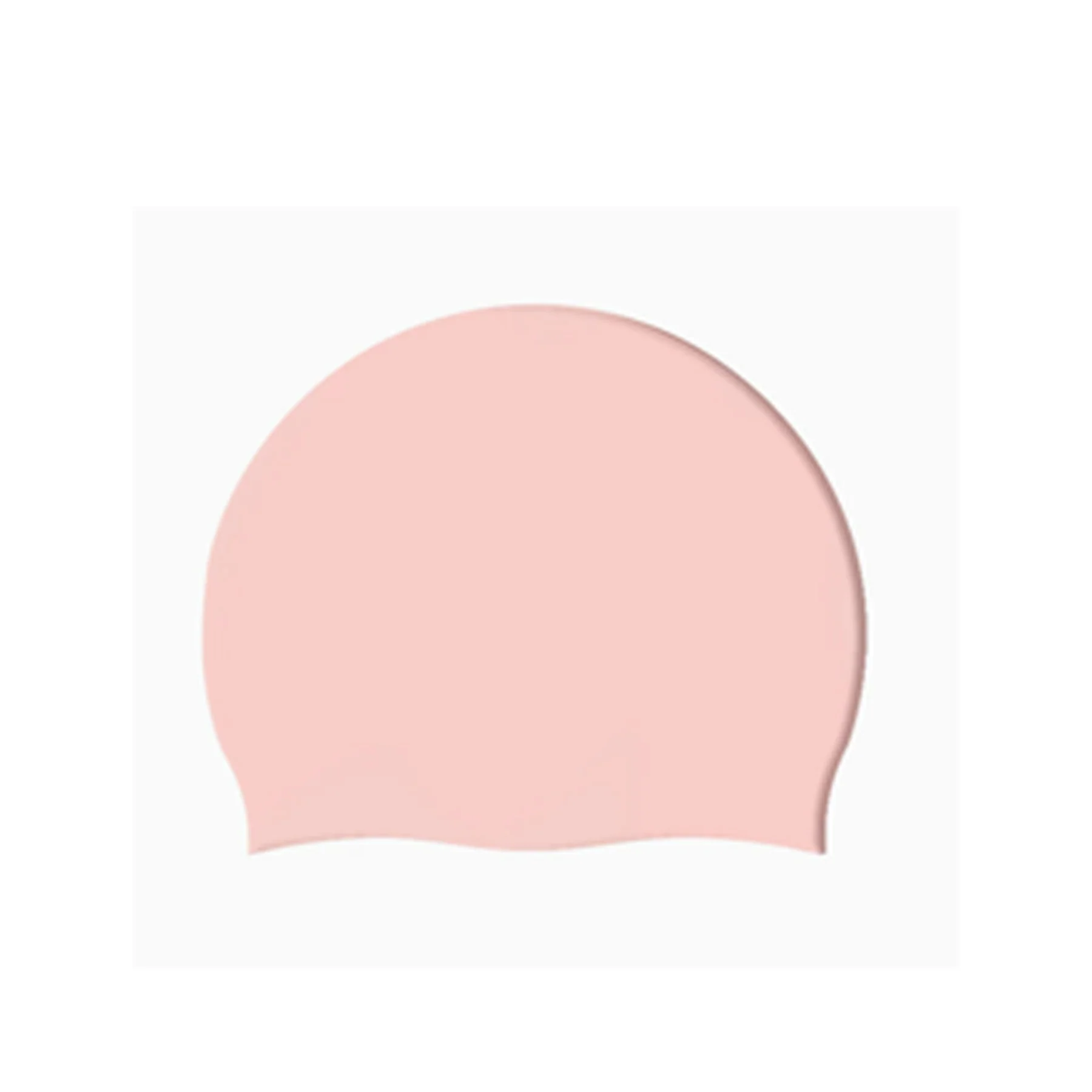 Solid Color Silicone Swim Cap