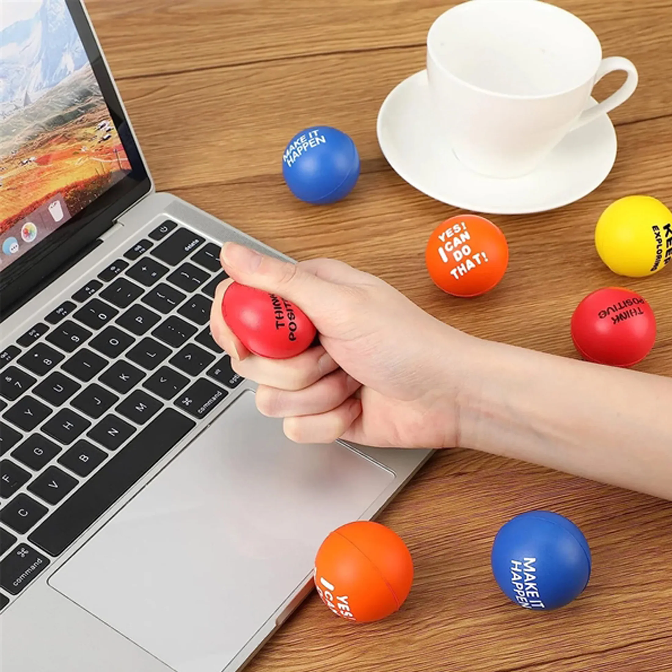 2.76" Pu Stress Relief Ball