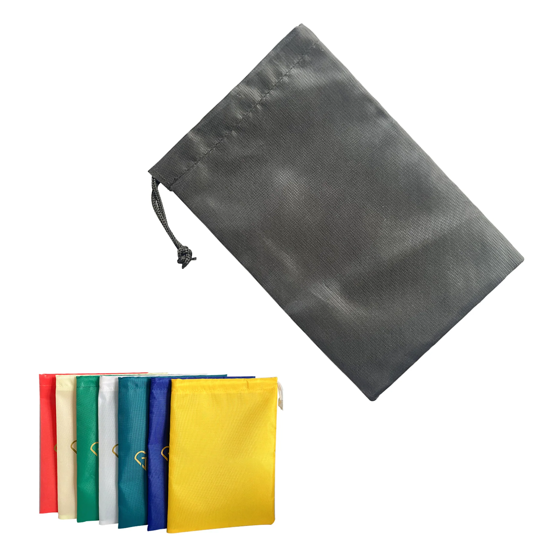 Portable Polyester Drawstring Pocket