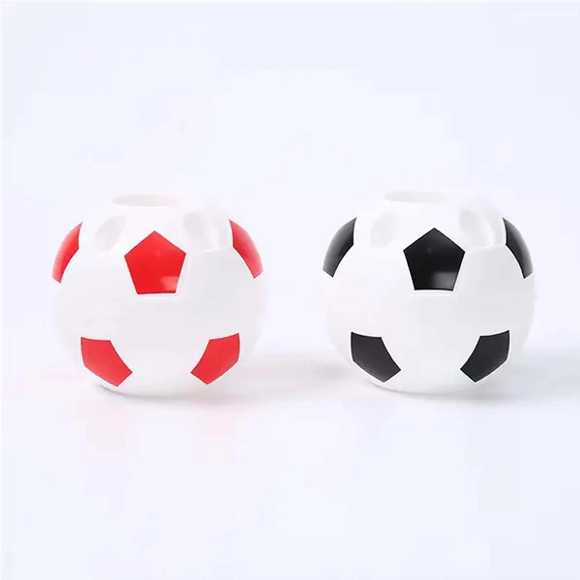 Durable Soccer-Themed Pen Holder Holds Desk Essentials