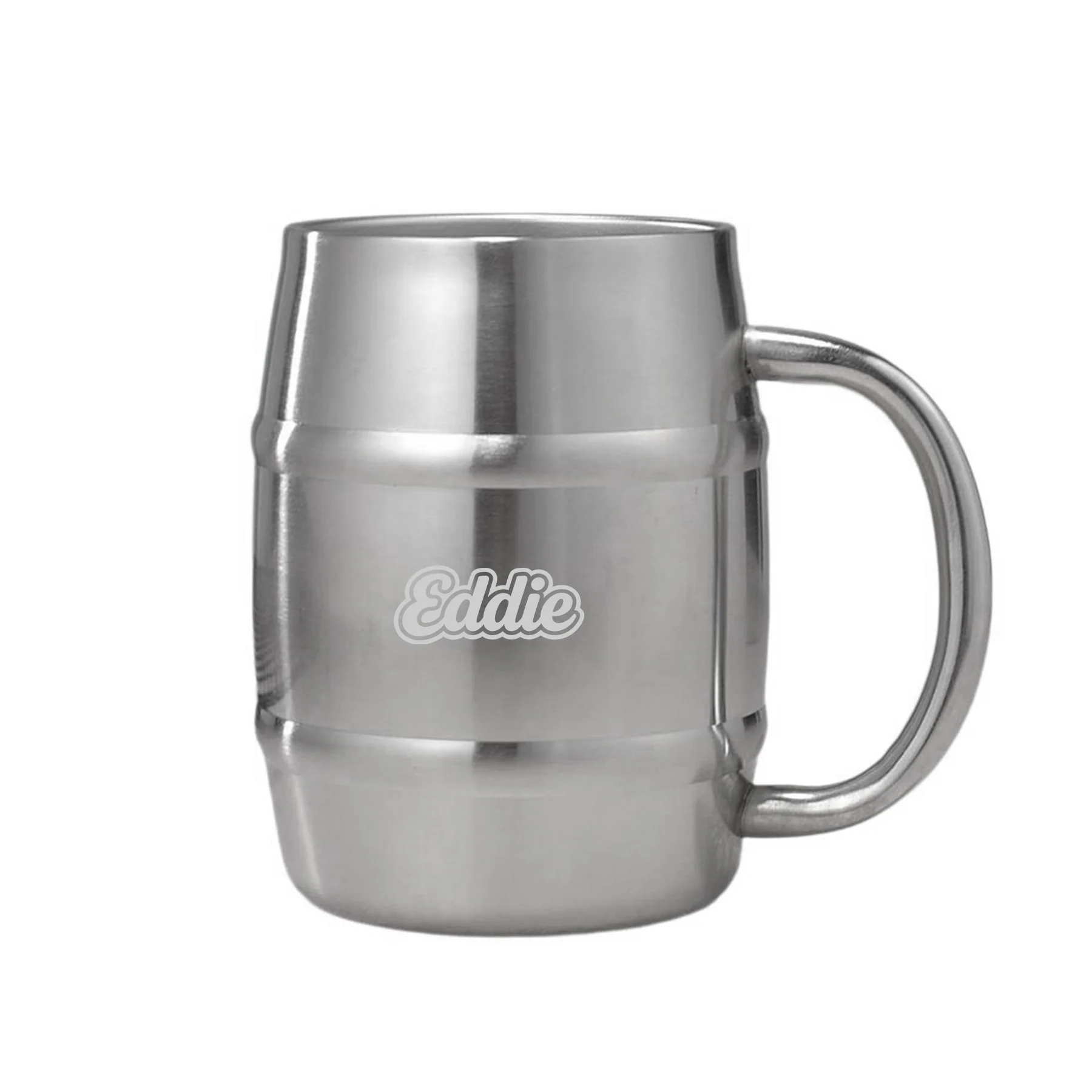 12 Oz. Double Wall Stainless Steel Beer Mug