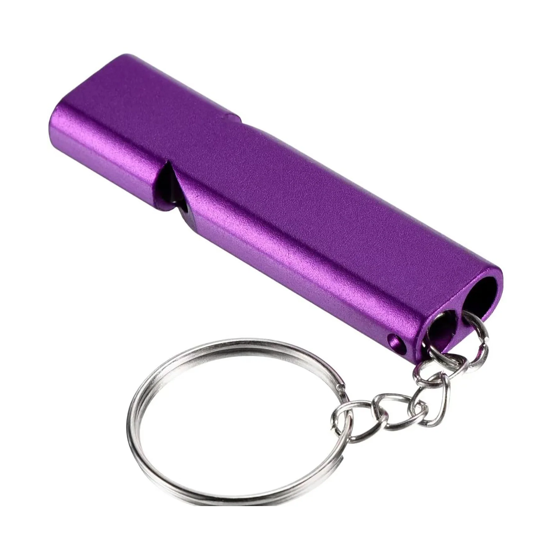 Emergency Double Tube Whistle Keychain