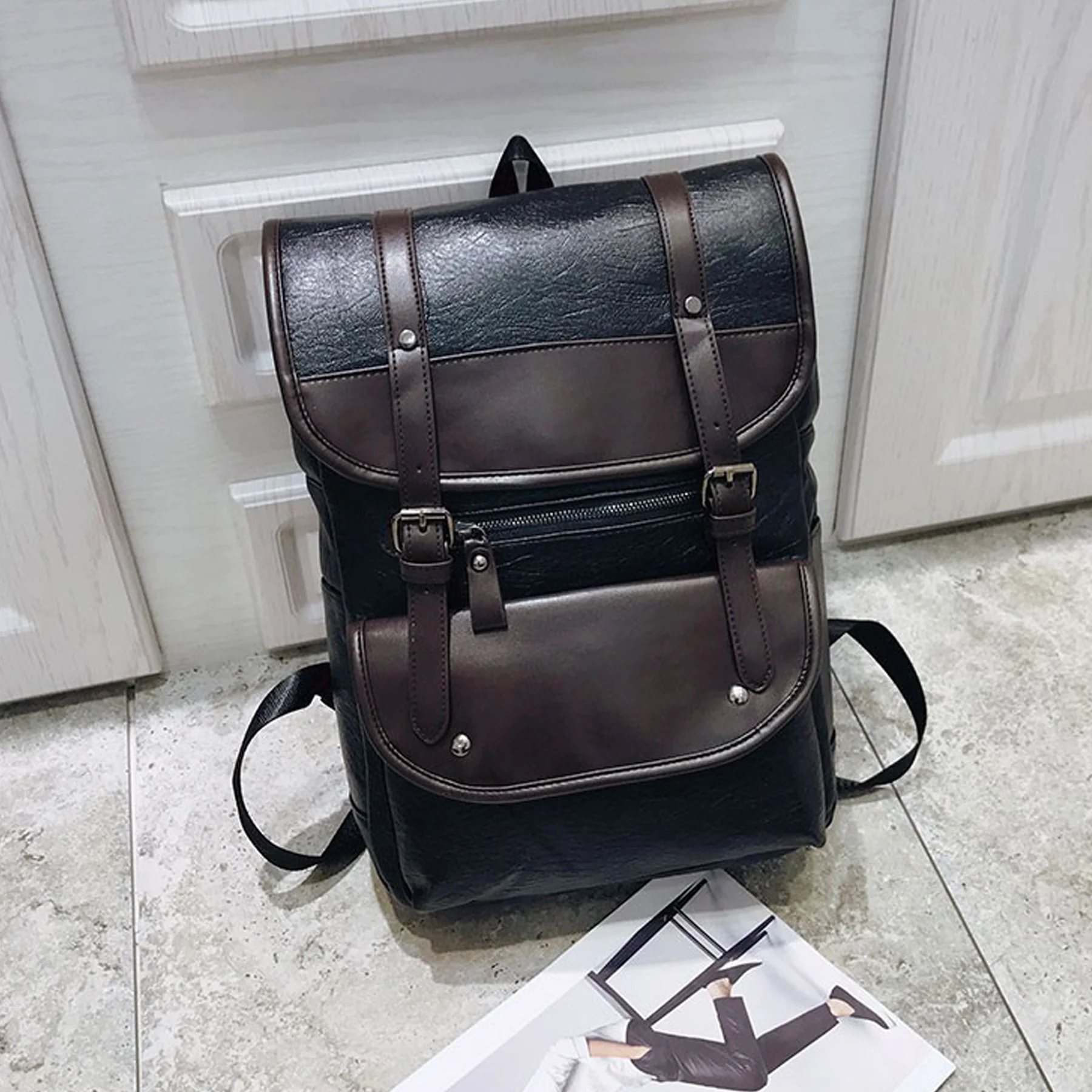 Leather Backpack