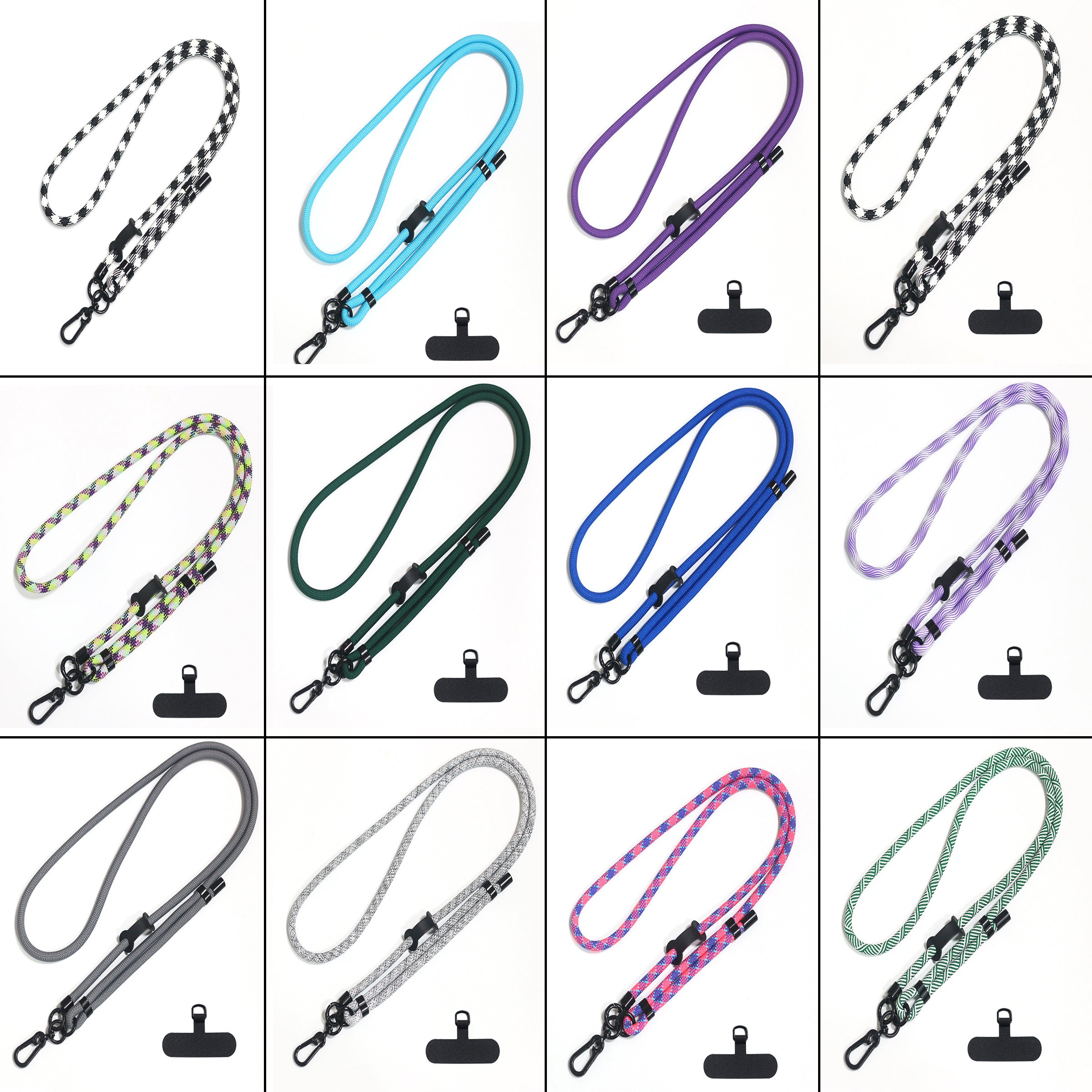 0.3Inc Adjustable Crossbody Cell Phone Lanyard